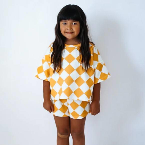 LA'CIEL ARGYLE UNISEX ŞORTLU TAKIM