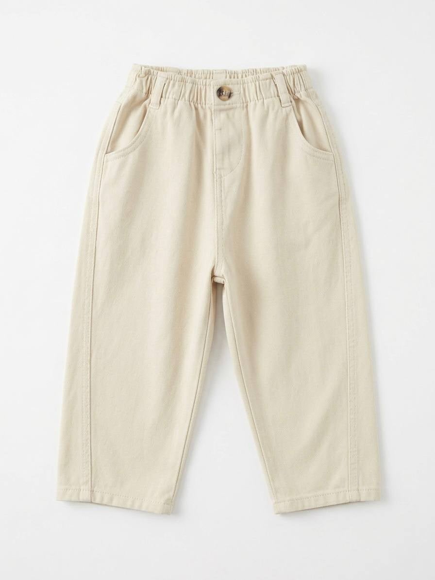 LA'CIEL PARİS BEJ BAGGY JEAN