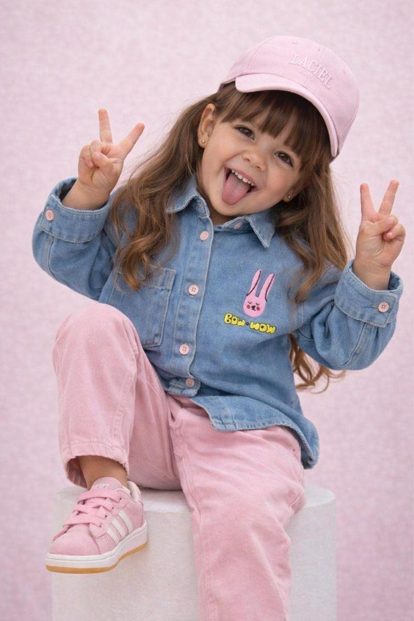 LA'CIEL PARİS Bow-Wow DENİM GÖMLEK