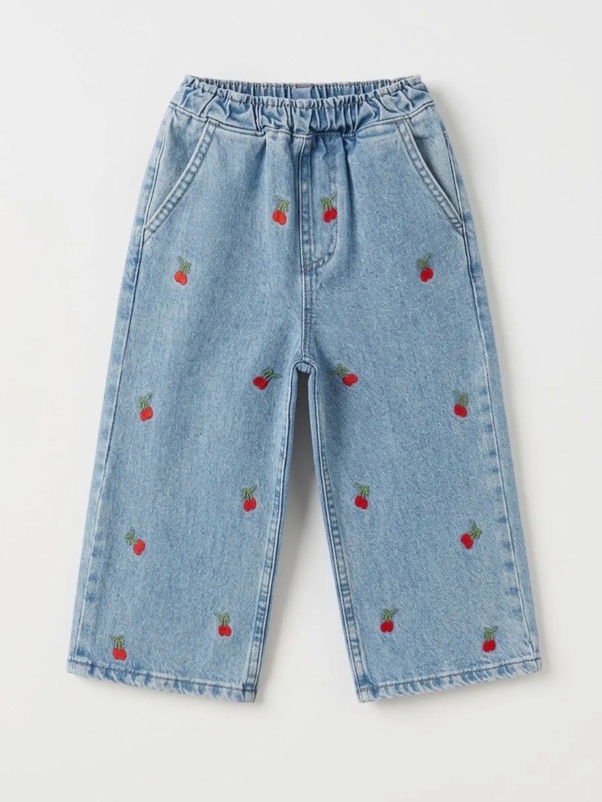 LA'CIEL PARİS CHERRY WIDE LEG JEAN