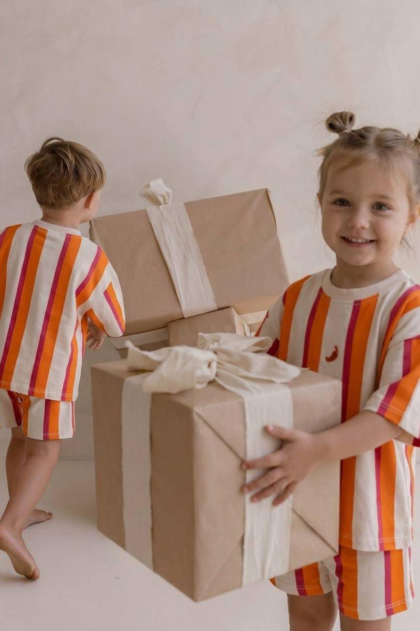 LA'CIEL PARİS ÇİZGİLİ PEPPER  TAKIM (UNISEX)