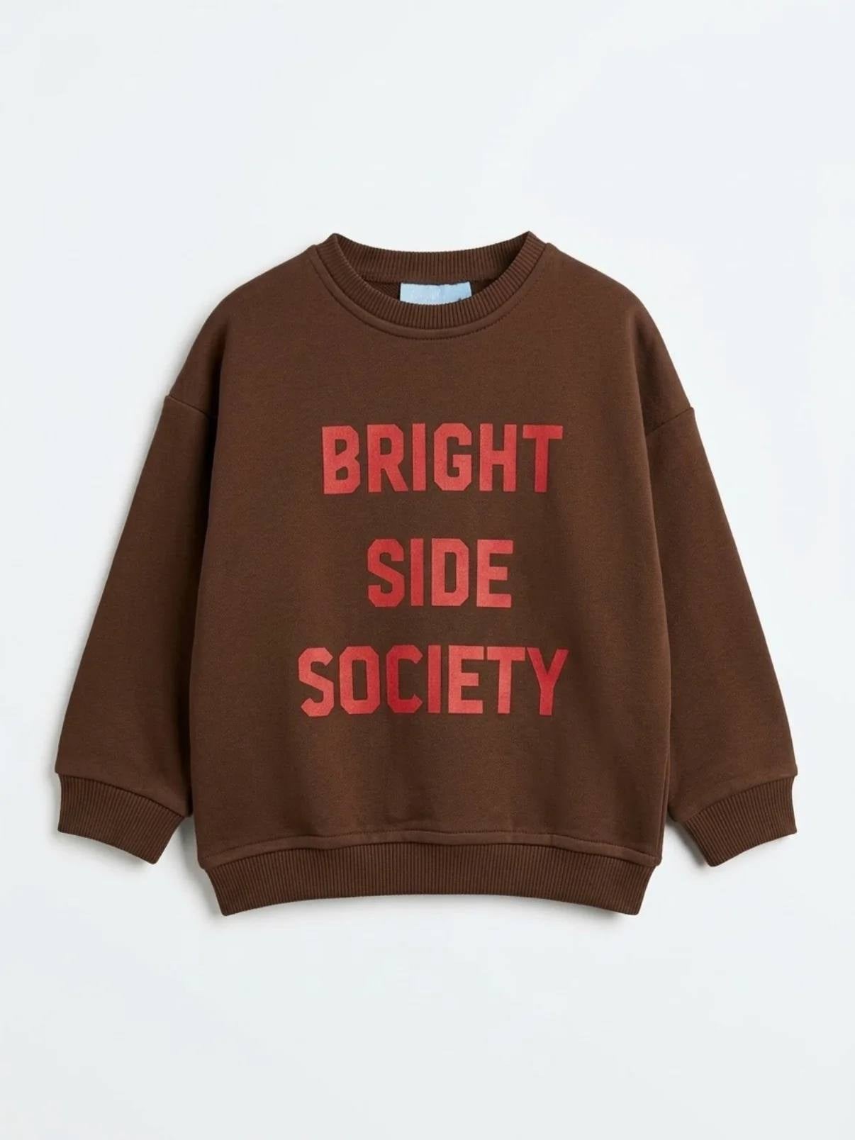 LA'CIEL PARİS SLOGANLI SWEATSHIRT