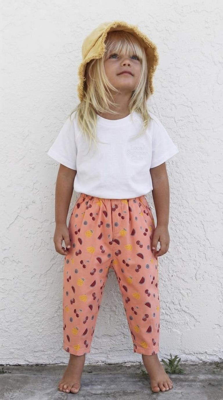 LA'CIEL SUMMER CLUB TSHIRT VE FRUITS BALLOON JEAN TAKIM