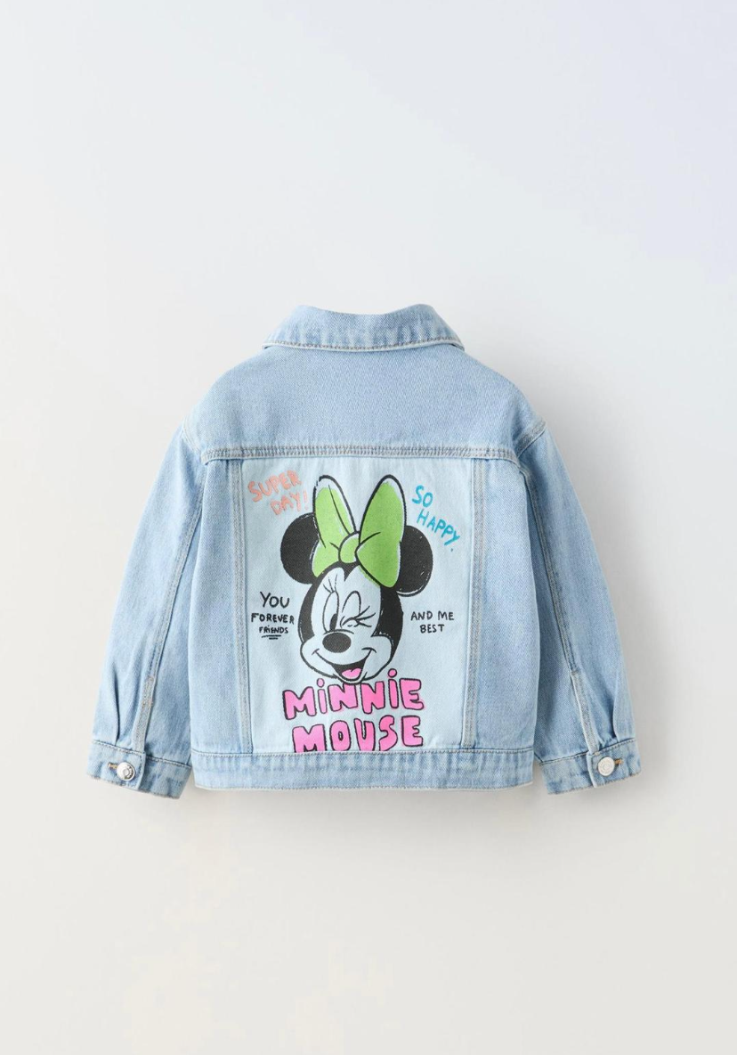 Minnie Mouse Denim Ceket