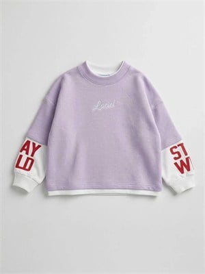 LA'CIEL PARİS ROAR ÇİFT KOL SWEATSHIRT-L