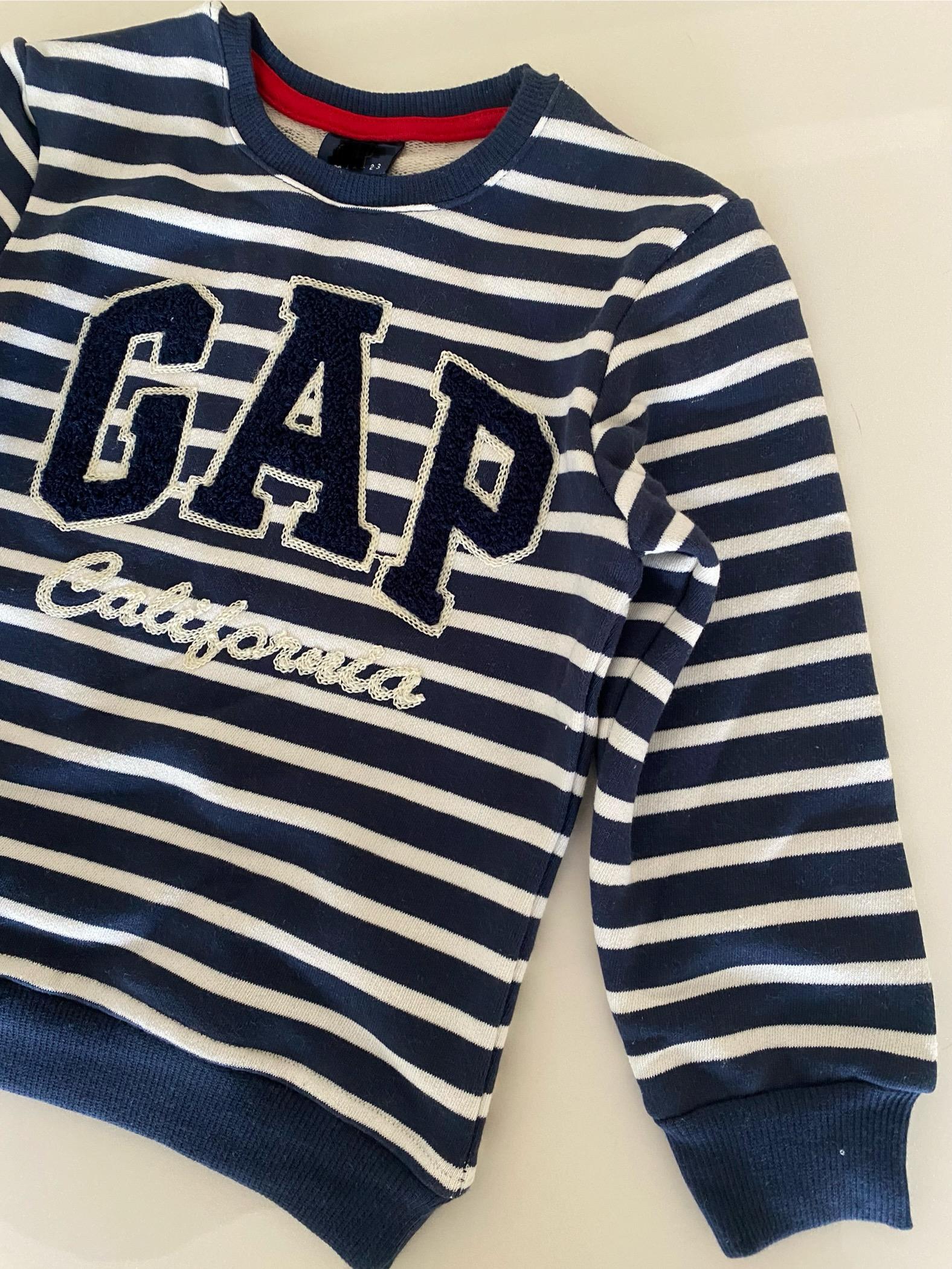 ÇİZGİLİ GAP SWEATSHIRT