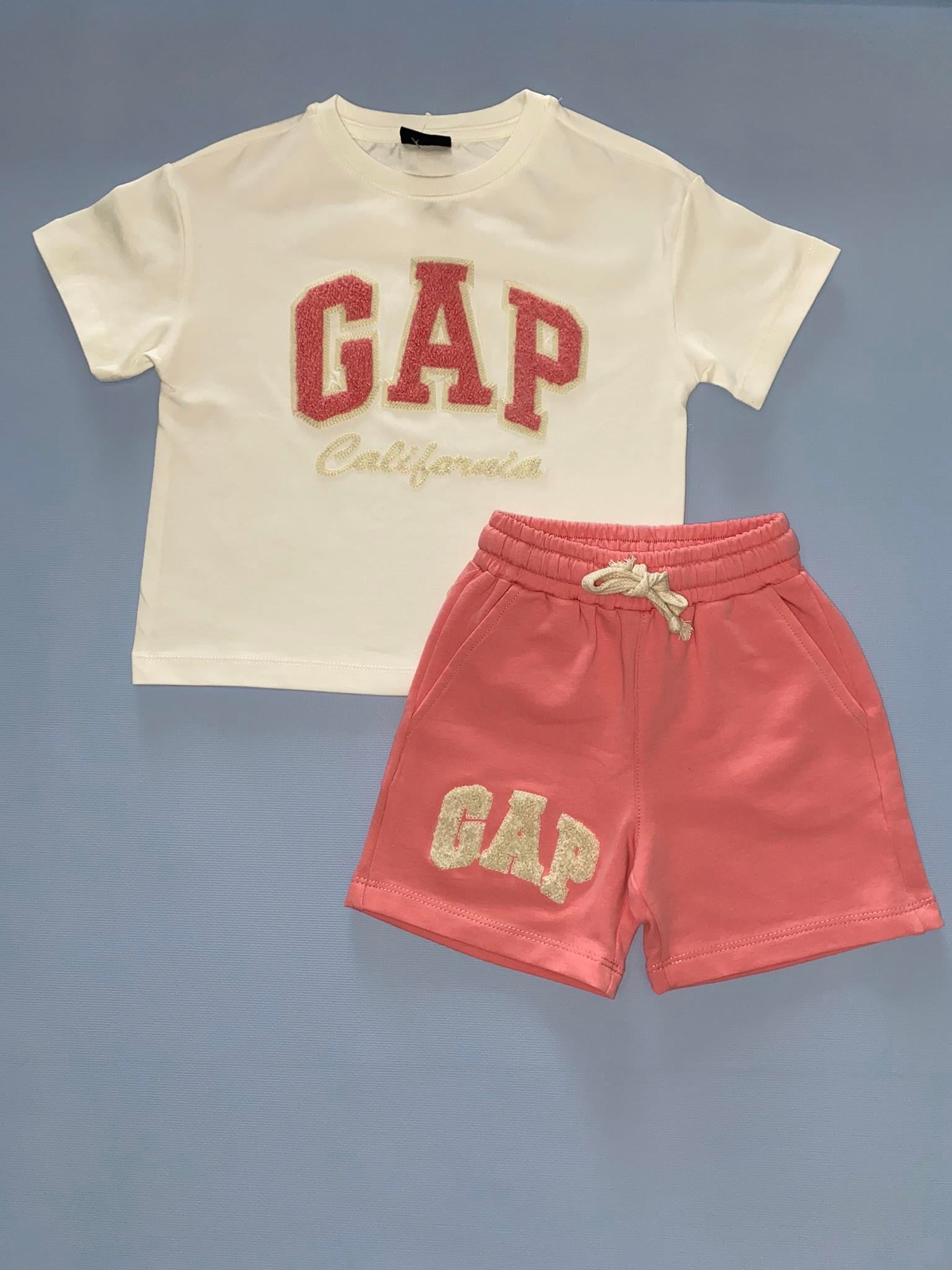 Gap Şortlu Takım (Pembe)