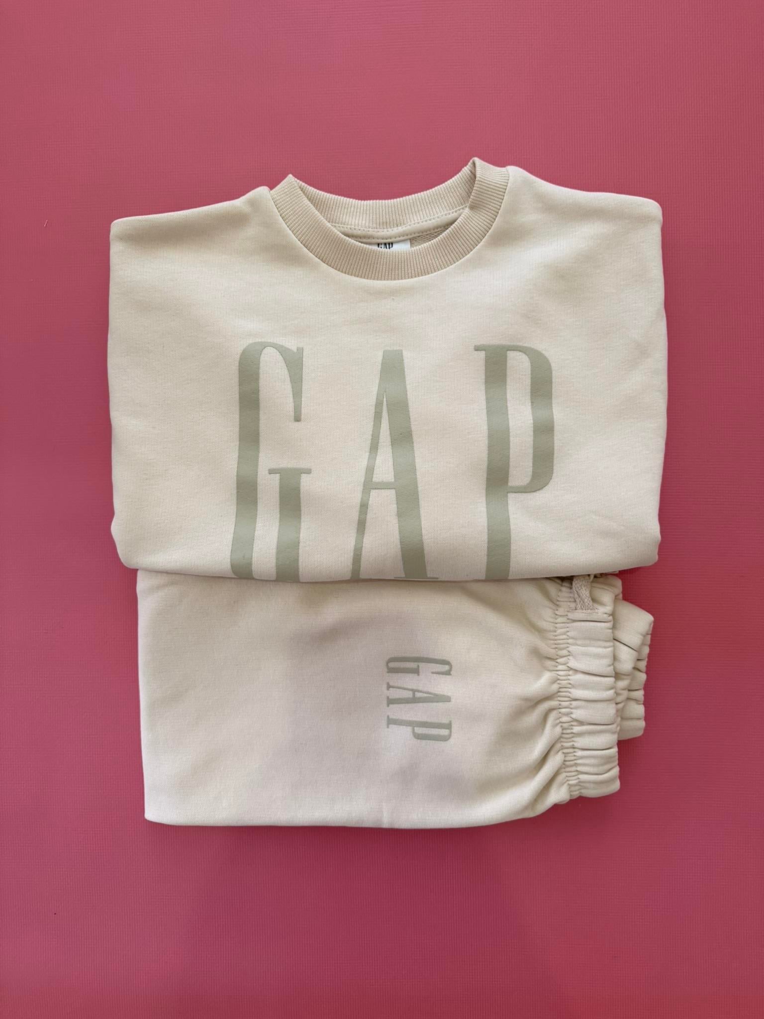 GAP UNİSEX TAKIM (KREM)