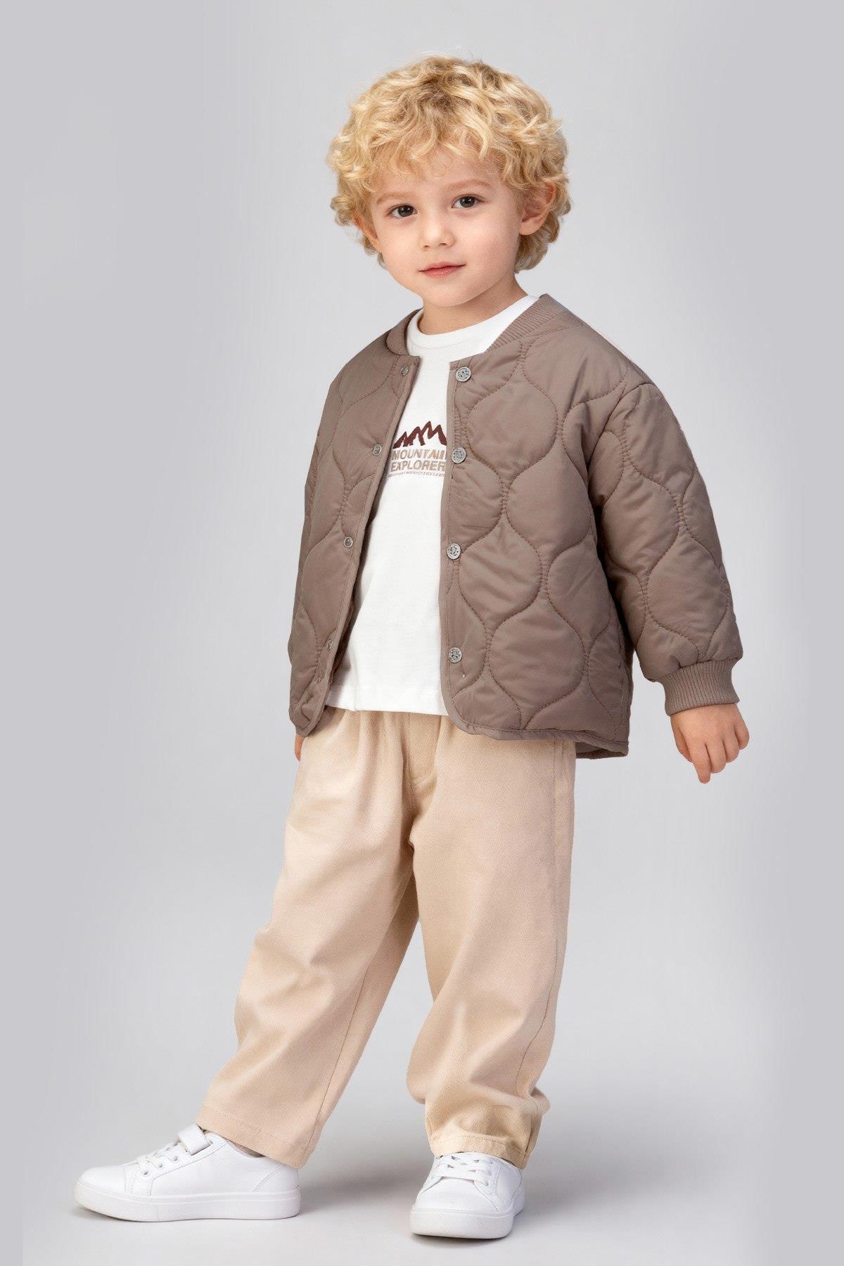 KAPİTONE MONT TSHIRT VE KANVAS PANTOLON TAKIM