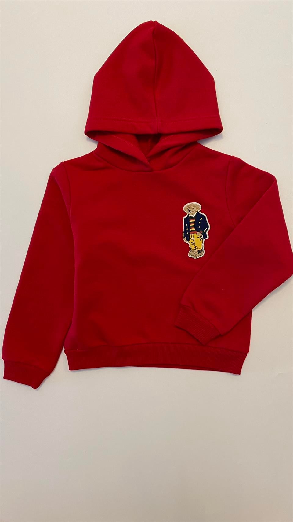 Kırmızı Teddy Sweat