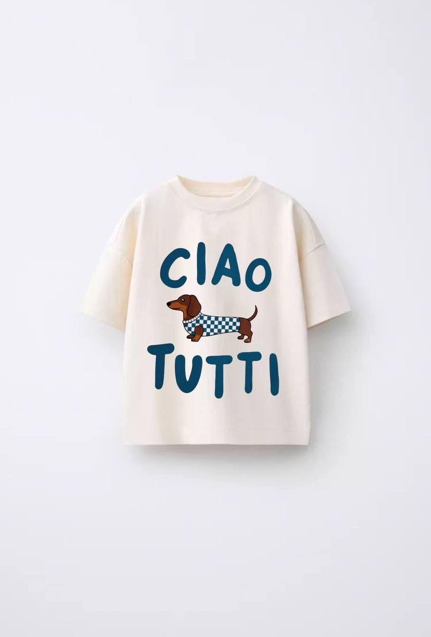 LA'CIEL CIAO TUTTI TSHIRT UNISEX