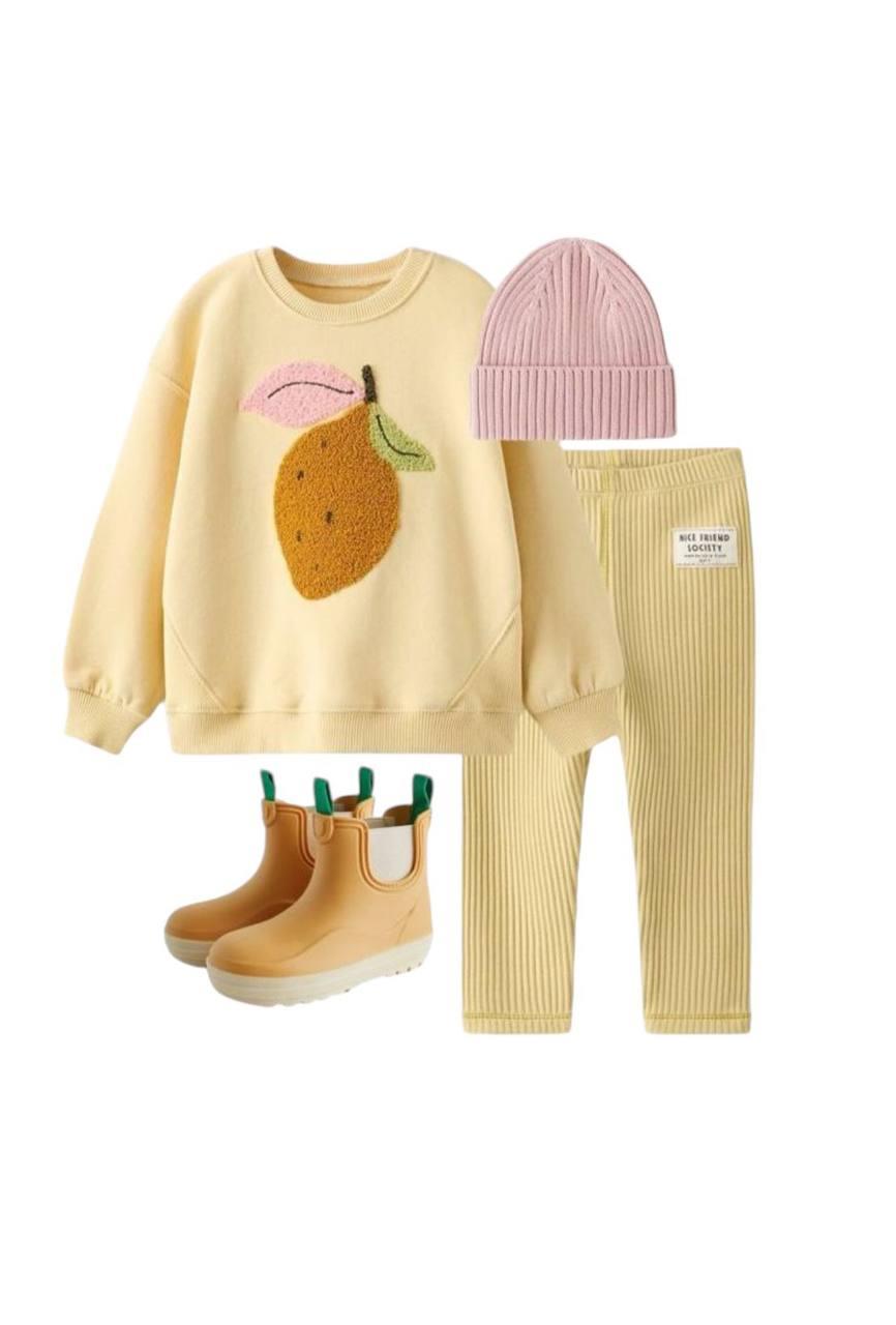 LA'CİEL LEMONADE SWEAT TAYT TAKIM