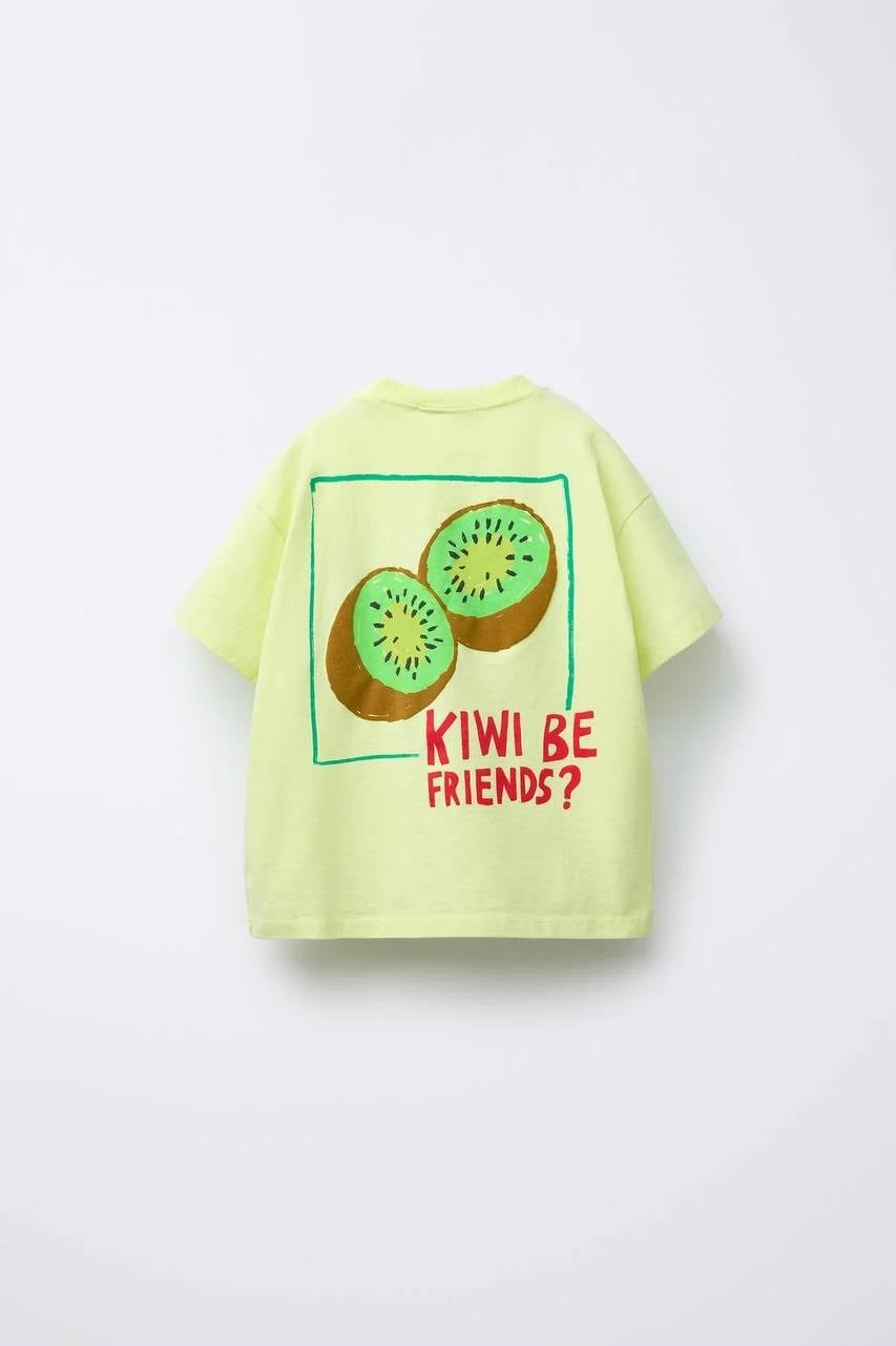LA'CIEL PARİS UNISEX KİVİ TSHIRT