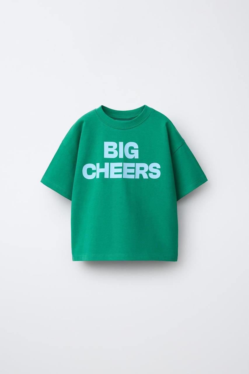 LA'CIEL UNISEX BIG CHEERS TSHIRT