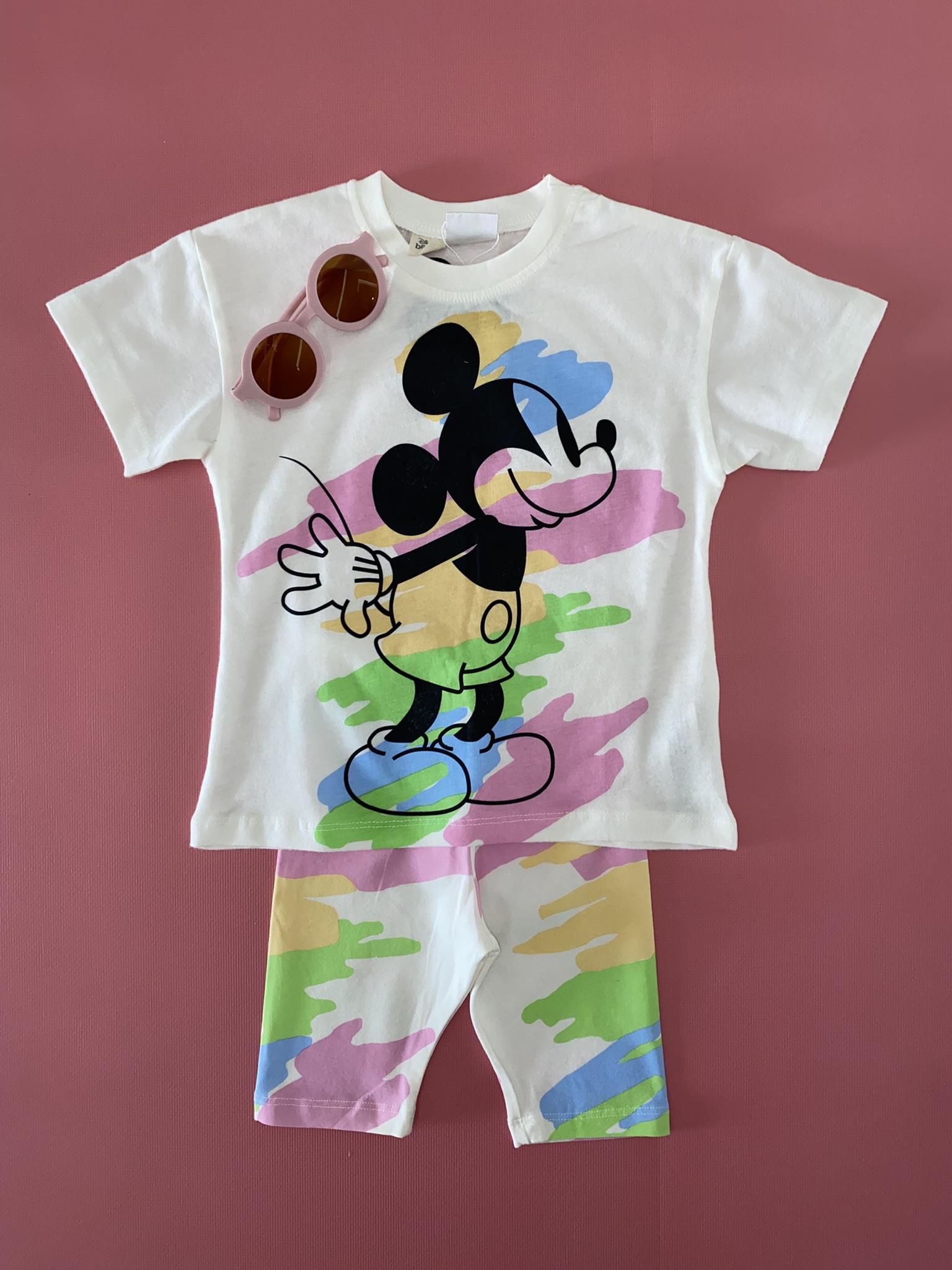 Mickey Biker Taytlı Takım