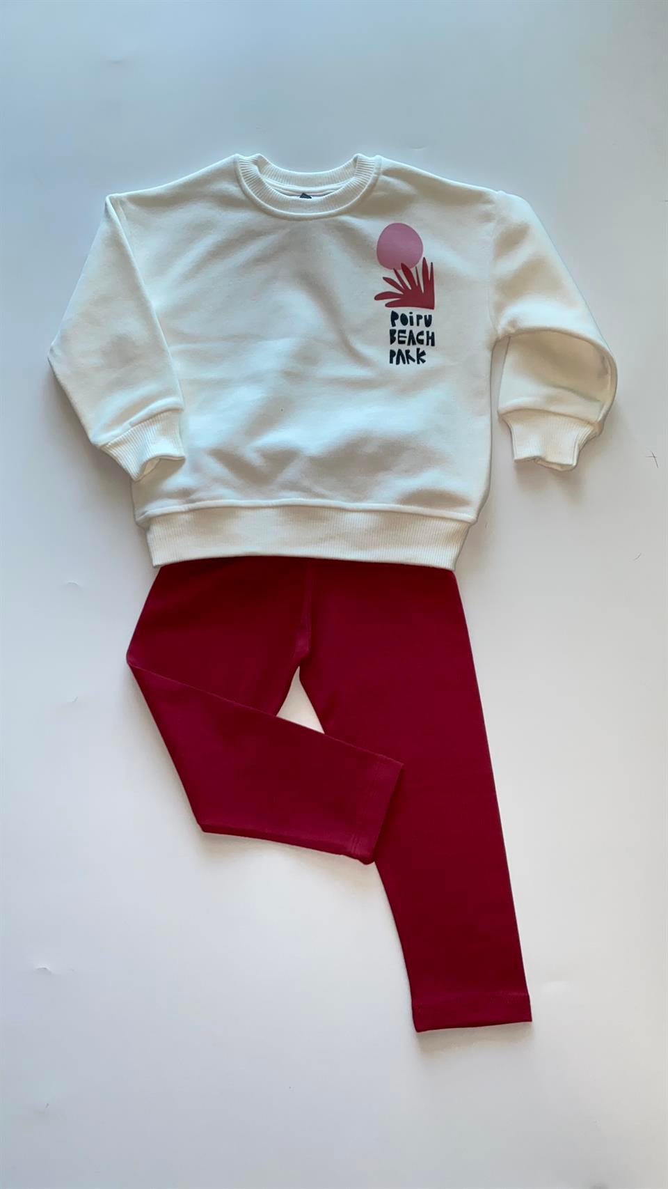 Taytlı Sweat Takım