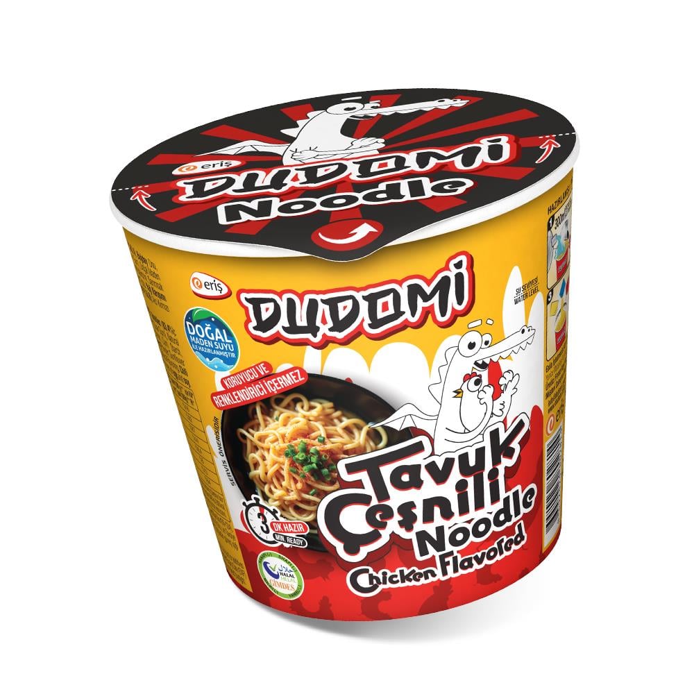 Dudomi Tavuk Çeşnili Noodle Bardak 60 Gr.