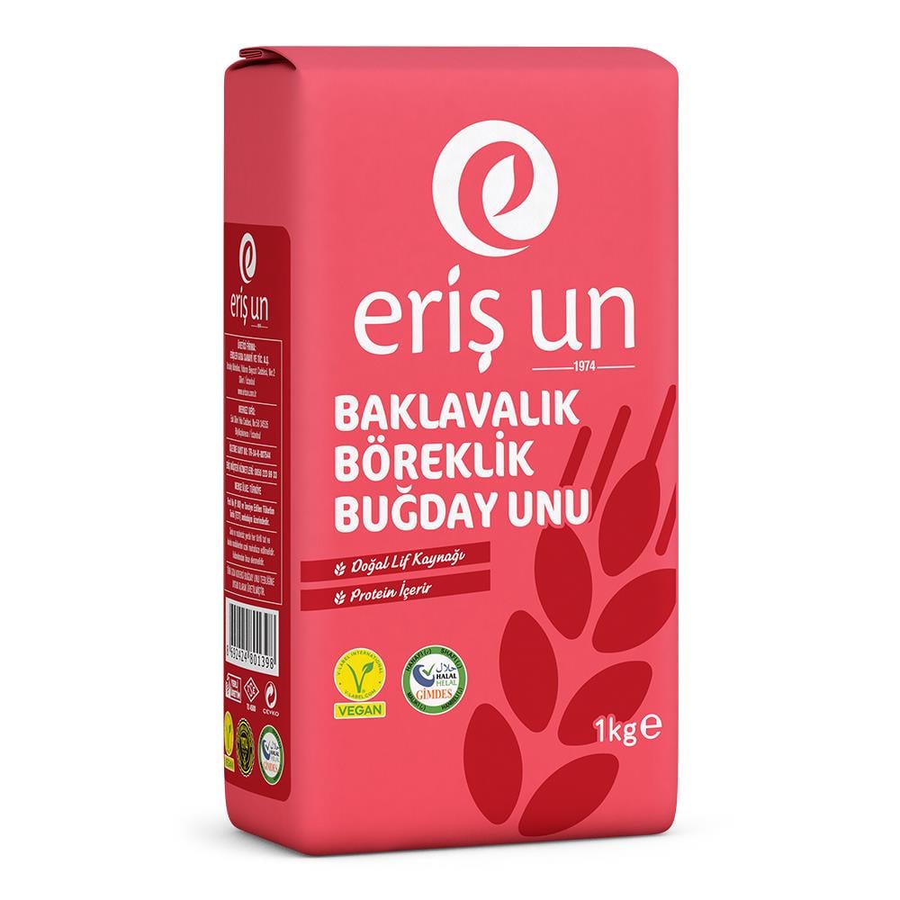 Eriş Un Baklavalık Böreklik Buğday Unu 1 Kg