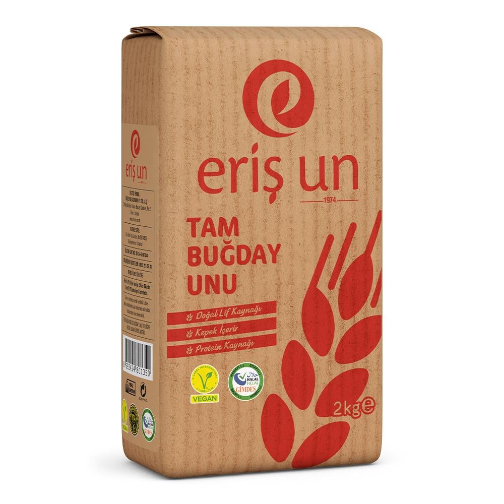 Eriş Un Tam Buğday Unu 2 Kg
