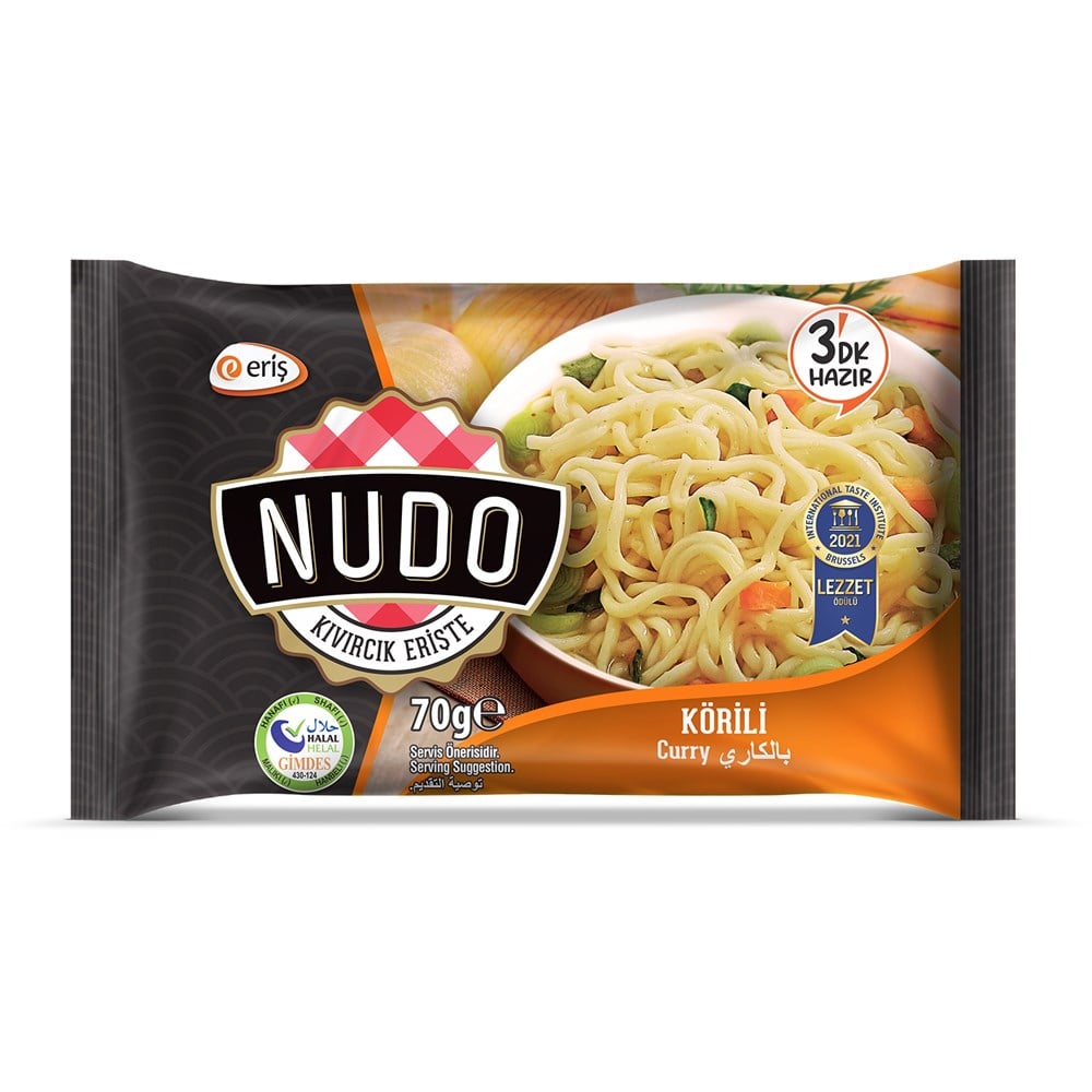 Nudo Körili Noodle Poşet 70 Gr.
