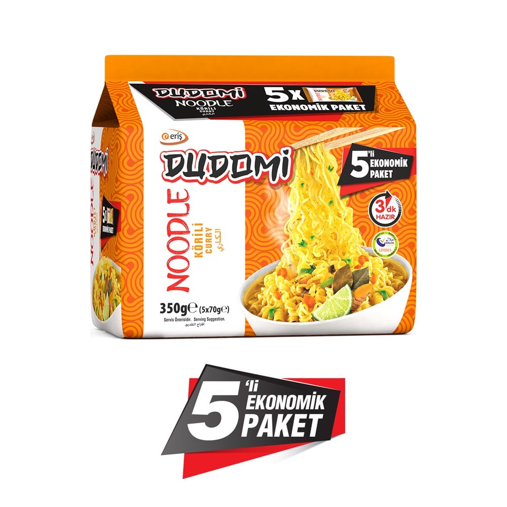Dudomi Körili Noodle Poşet 70 Gr.