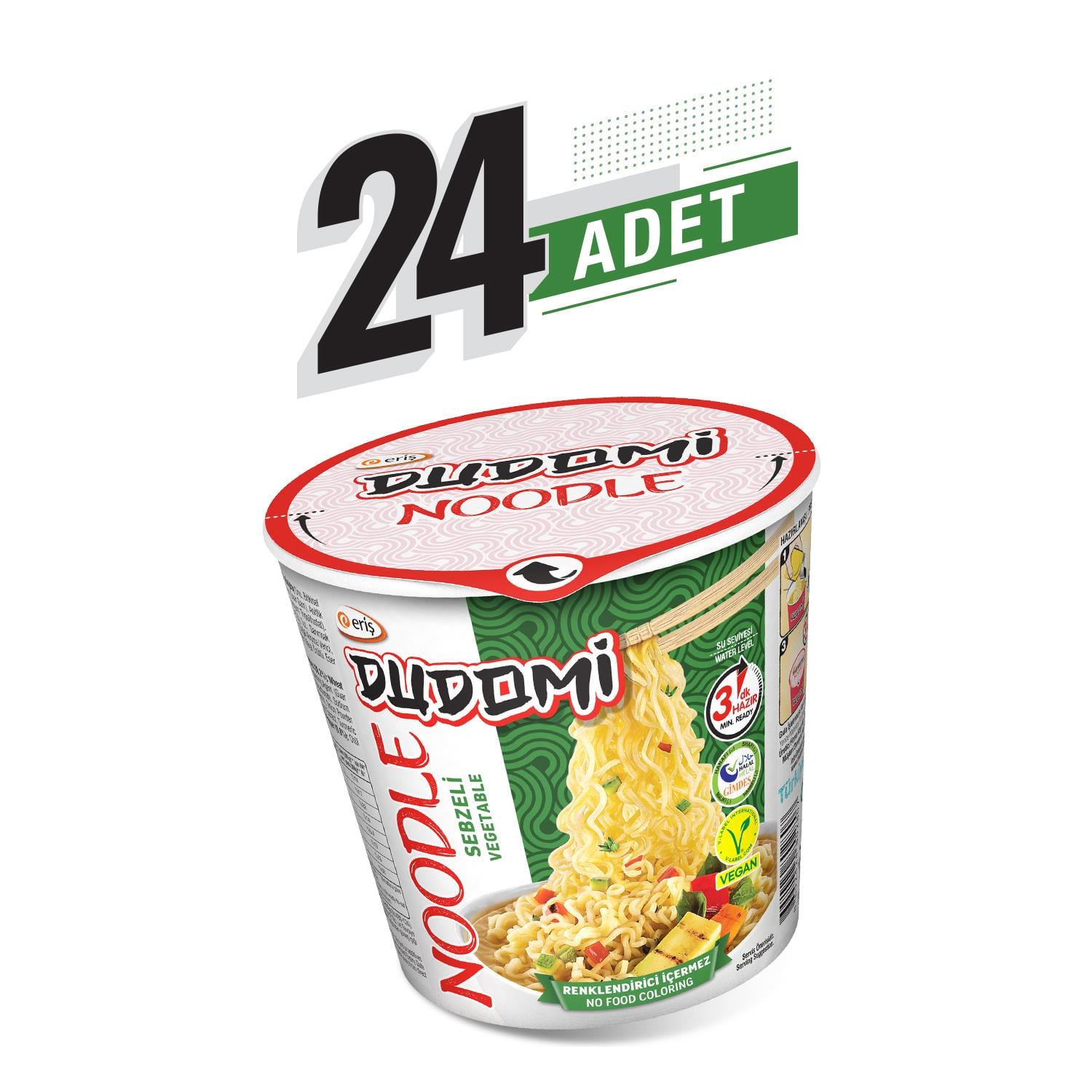 Dudomi Sebzeli Noodle Bardak 60 Gr.