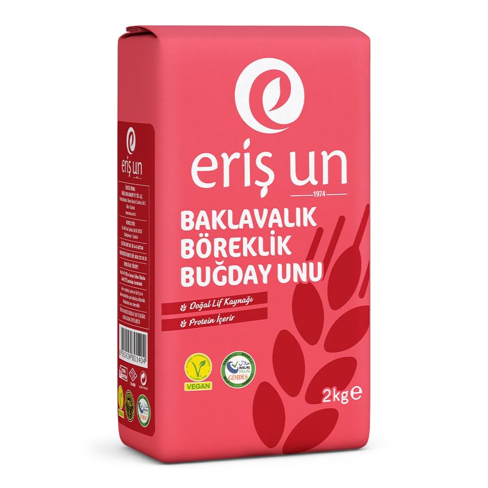 Eriş Un Baklavalık Böreklik Buğday Unu 2 Kg