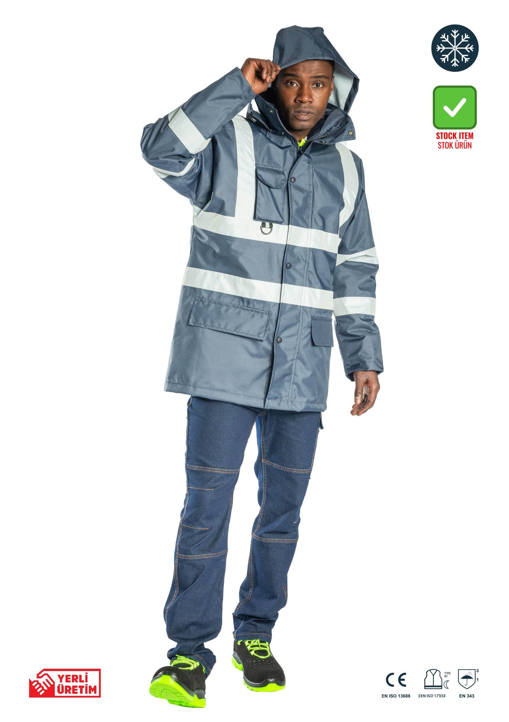 Alaska 5 in 1 Parka Lacivert