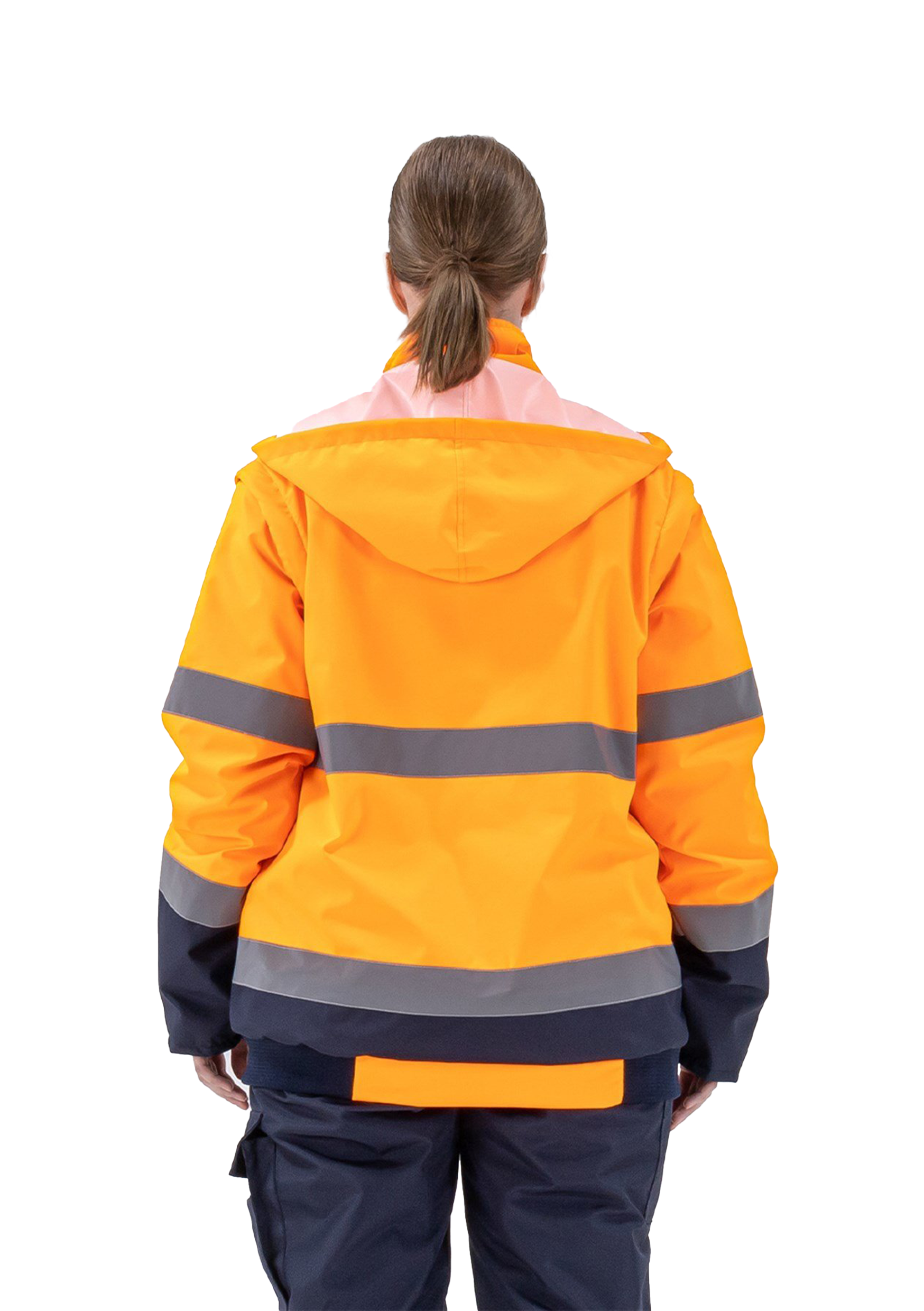 Alaska Hi-Vis 2 in 1 Mont Neon Turuncu-Lacivert