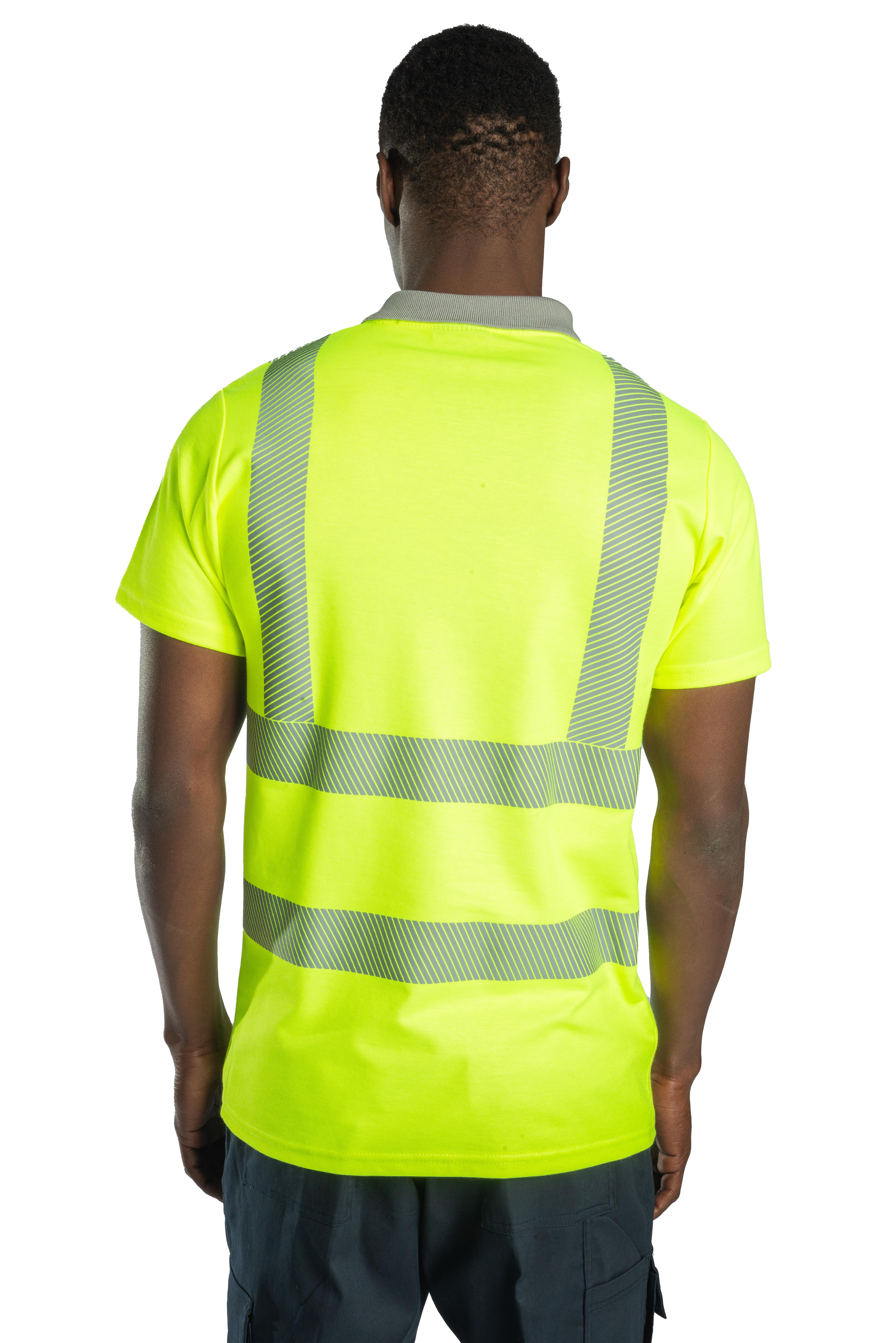 Alaska Hi-Vis Polo T-Shirt Neon Sarı