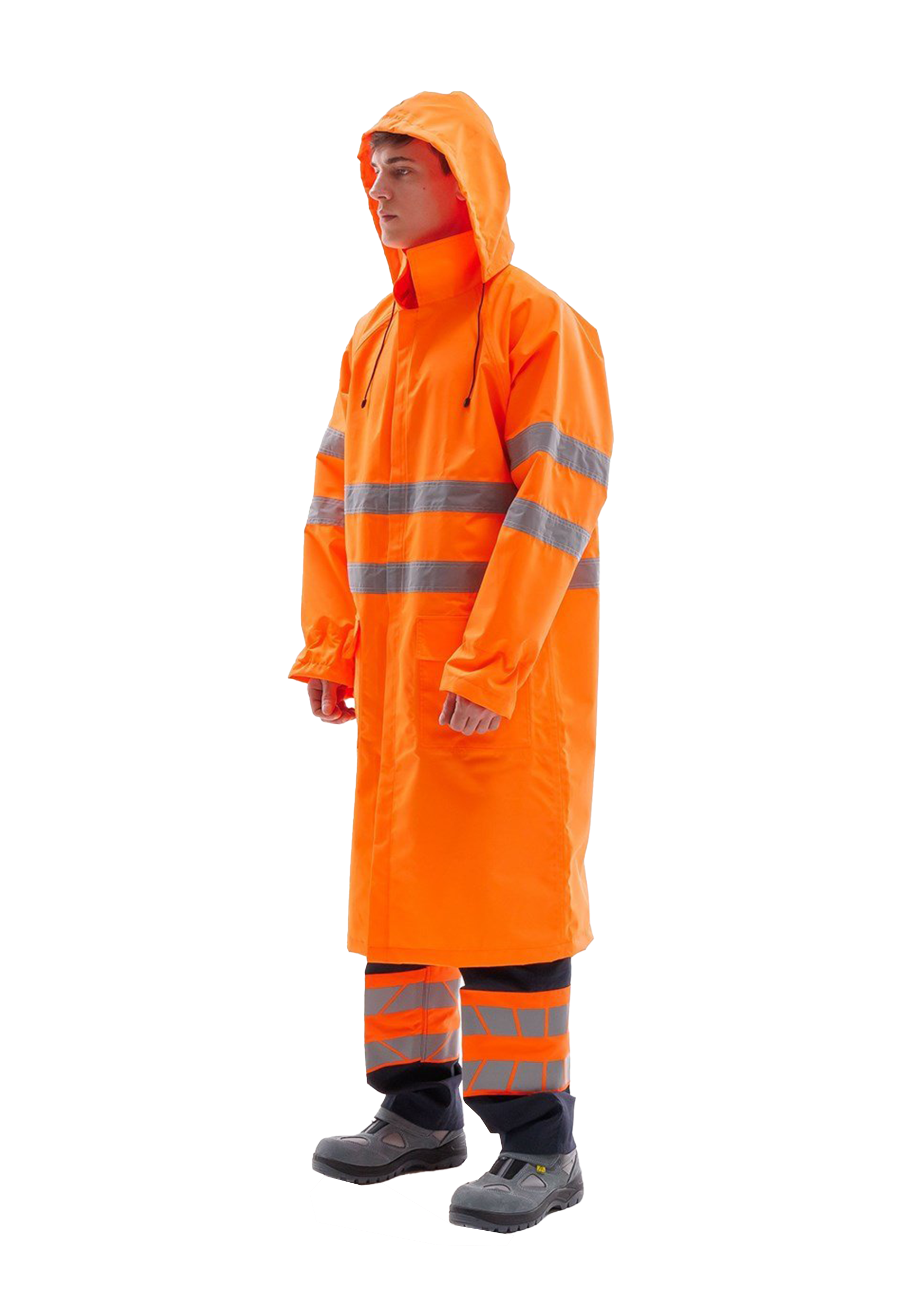 Alaska Hi-Vis Yağmurluk Neon Turuncu 