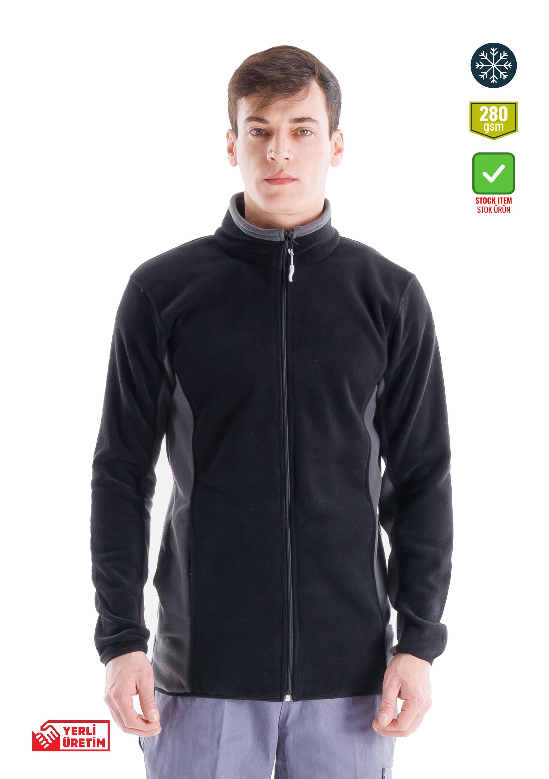 Alp Polar Ceket Siyah