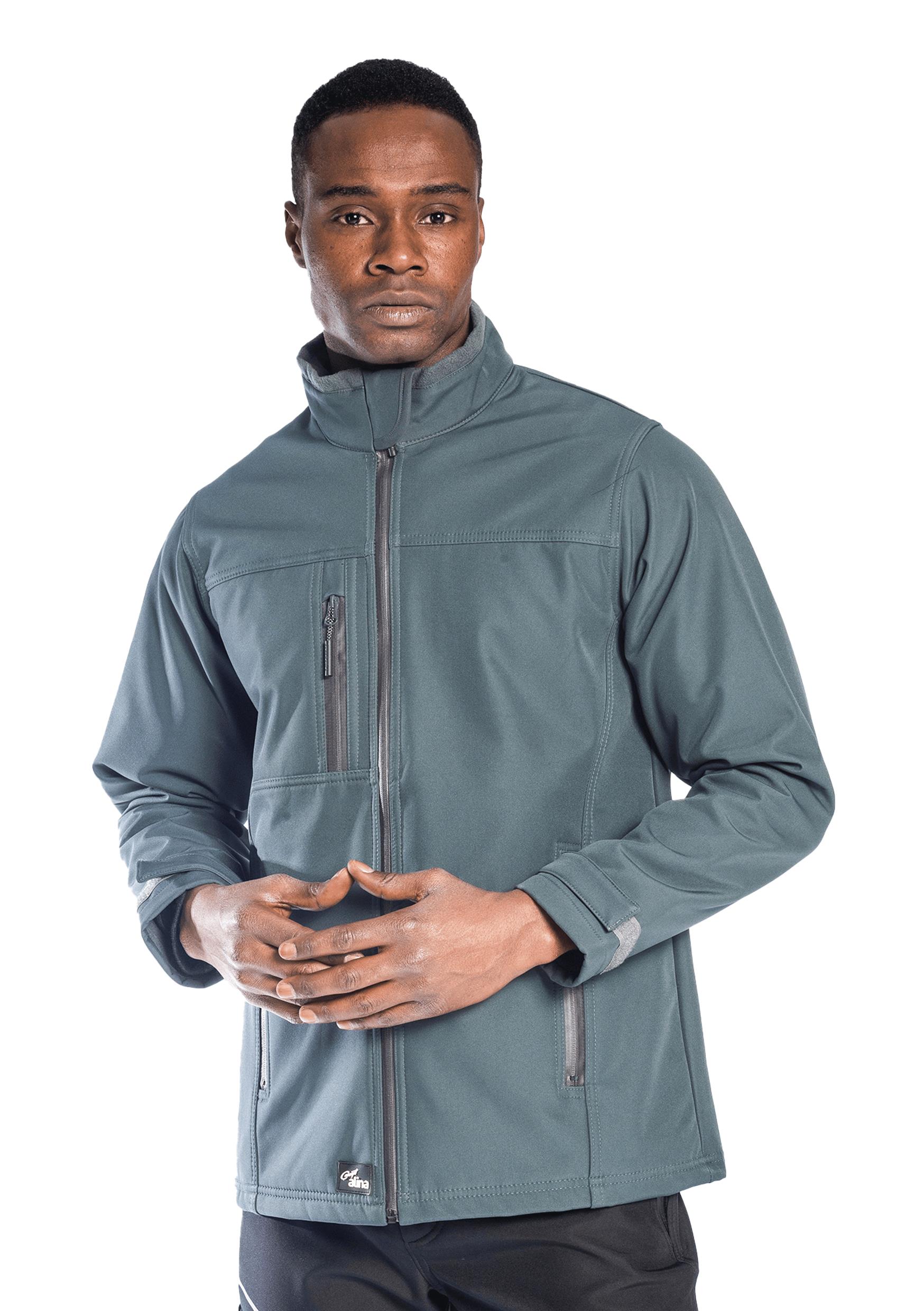 Dark Softshell Ceket Gri