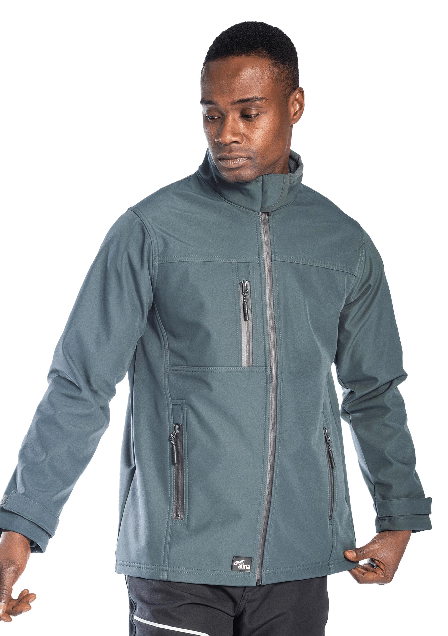 Dark Softshell Ceket Gri