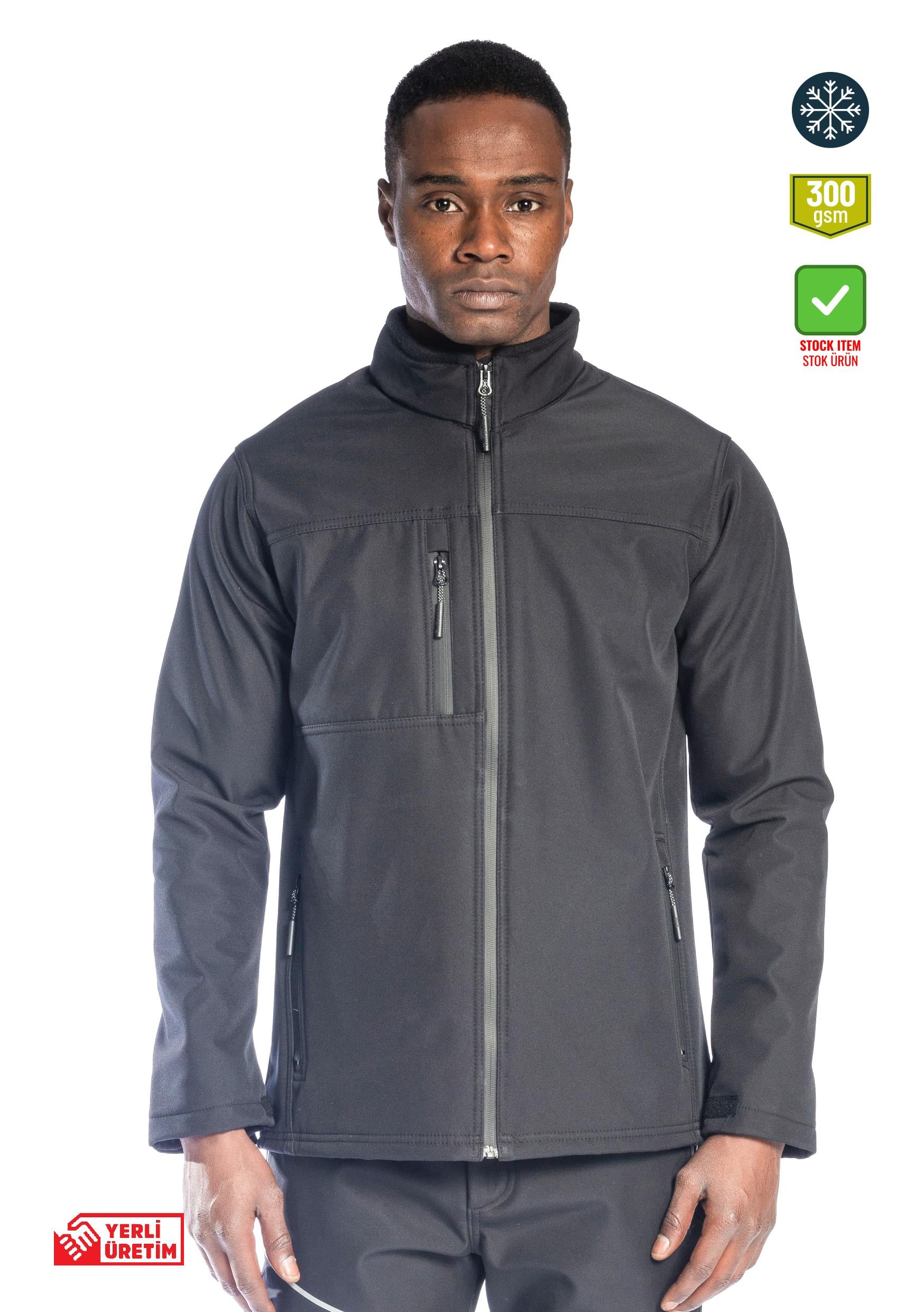 Dark Softshell Ceket Siyah