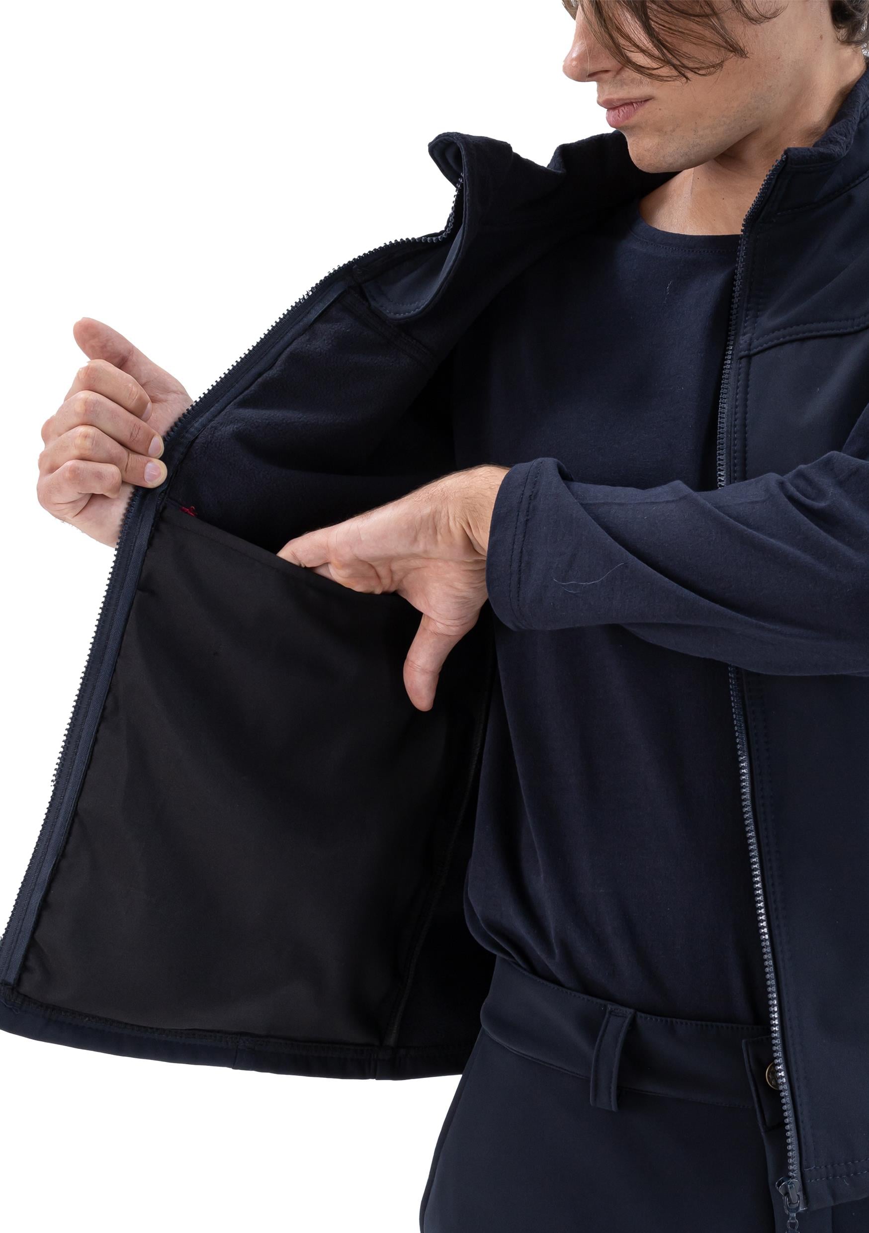 Dark Softshell Yelek Lacivert