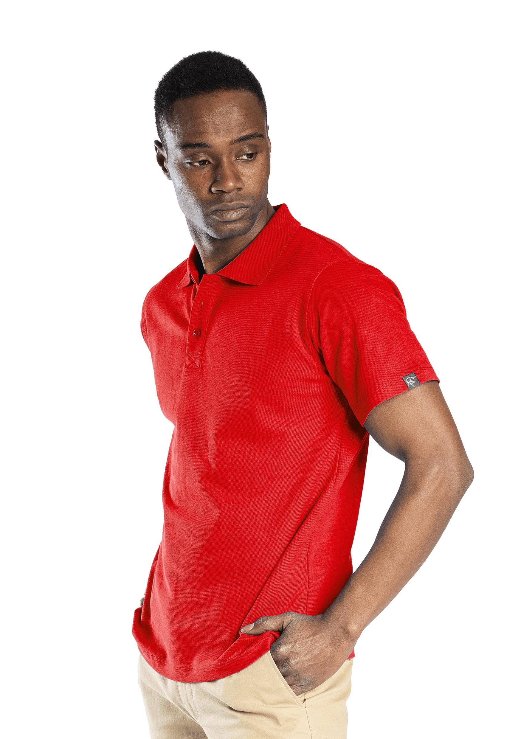Elegans Polo Pike T-Shirt Kırmızı