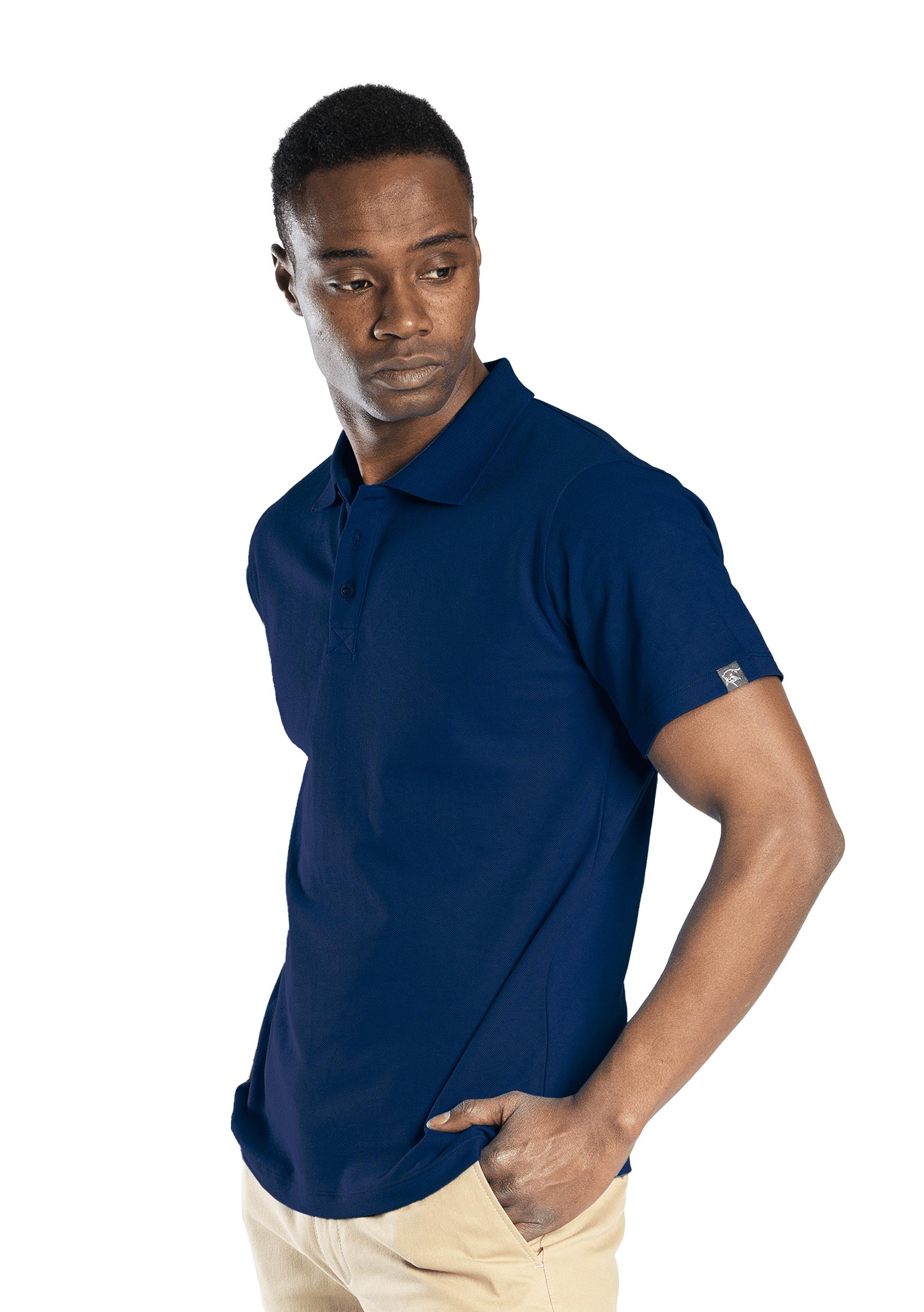 Elegans Polo Pike T-Shirt Lacivert