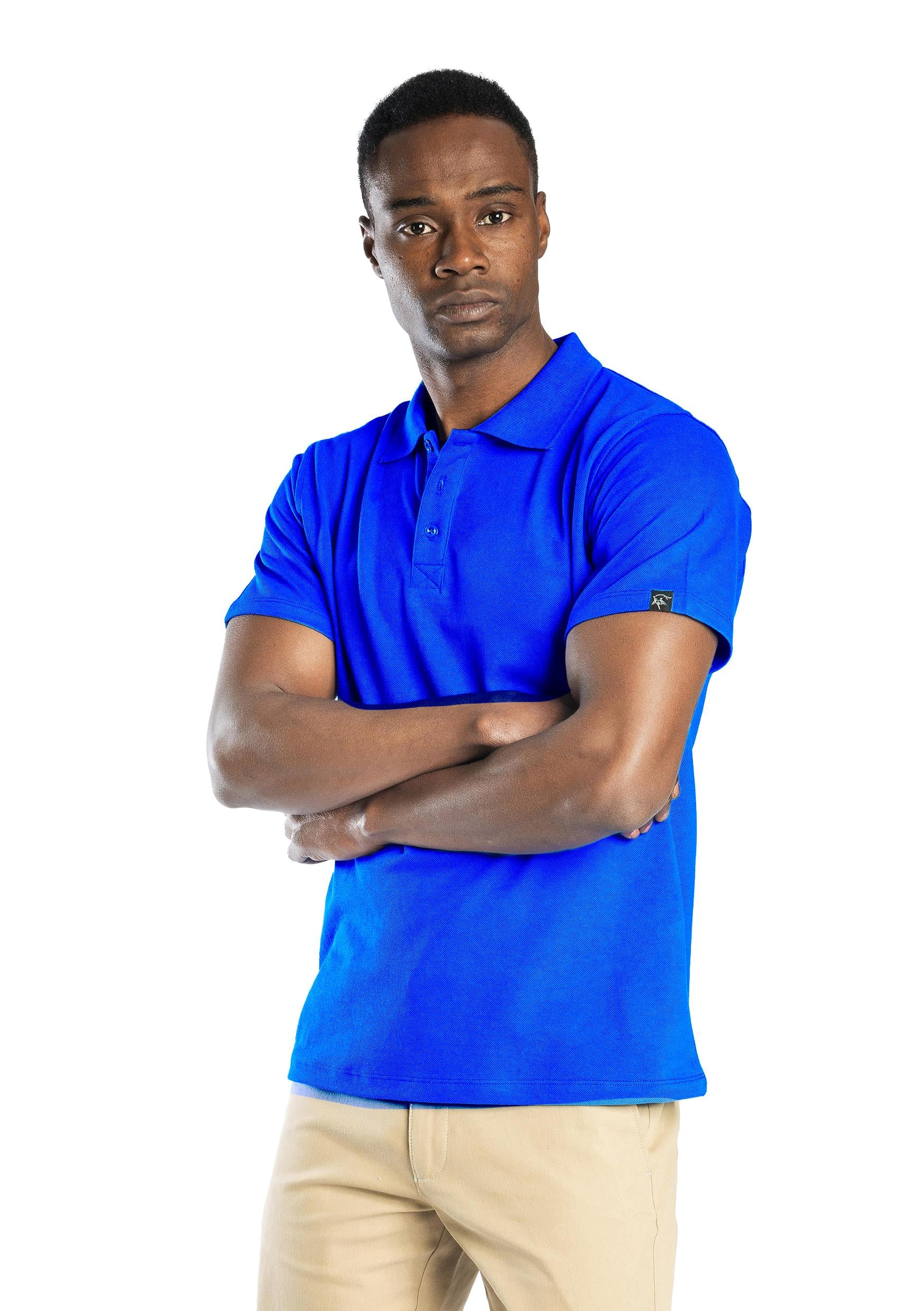 Elegans Polo Pike T-Shirt Saks Mavi