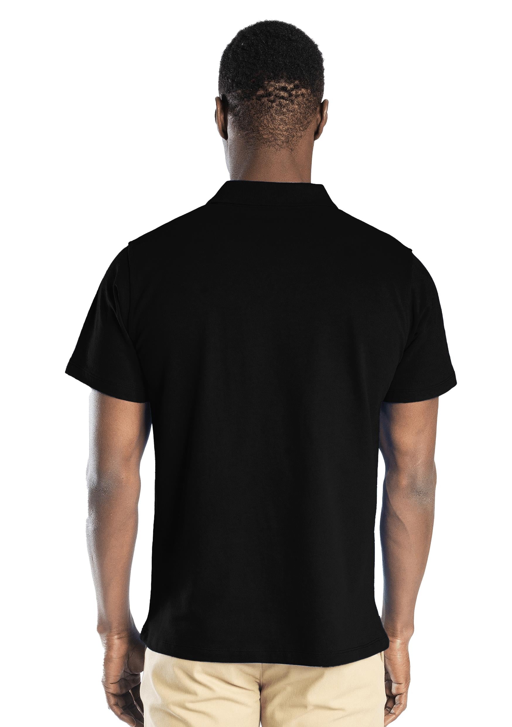 Elegans Polo Pike T-Shirt Siyah