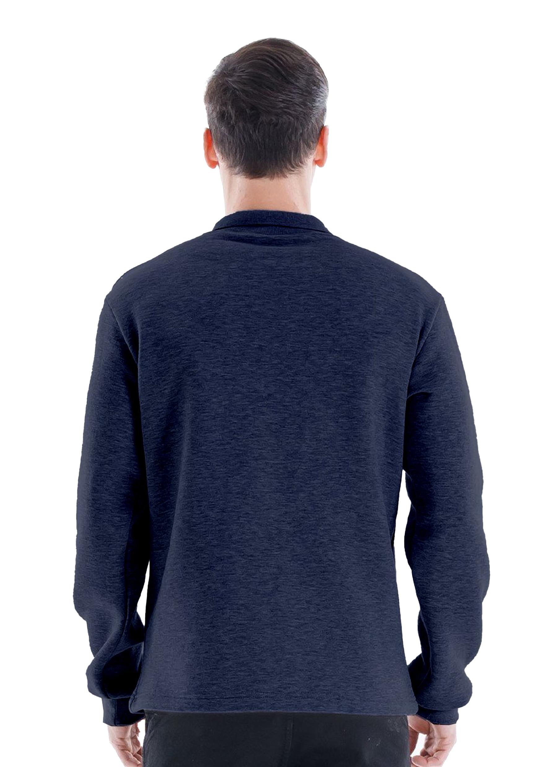 Elegans Polo Pike Sweatshirt Antrasit