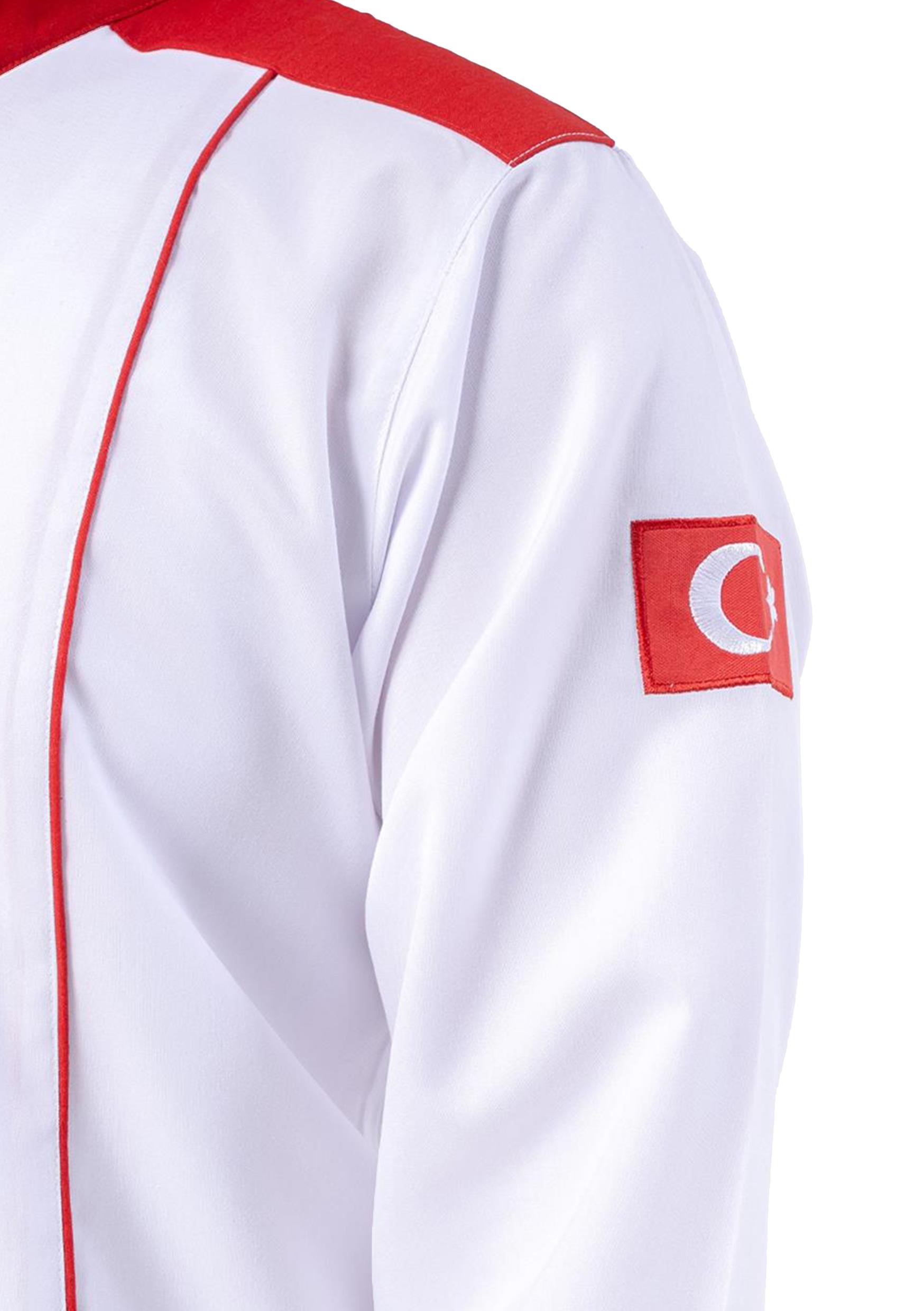 Klasik Aşçı Ceketi Beyaz 