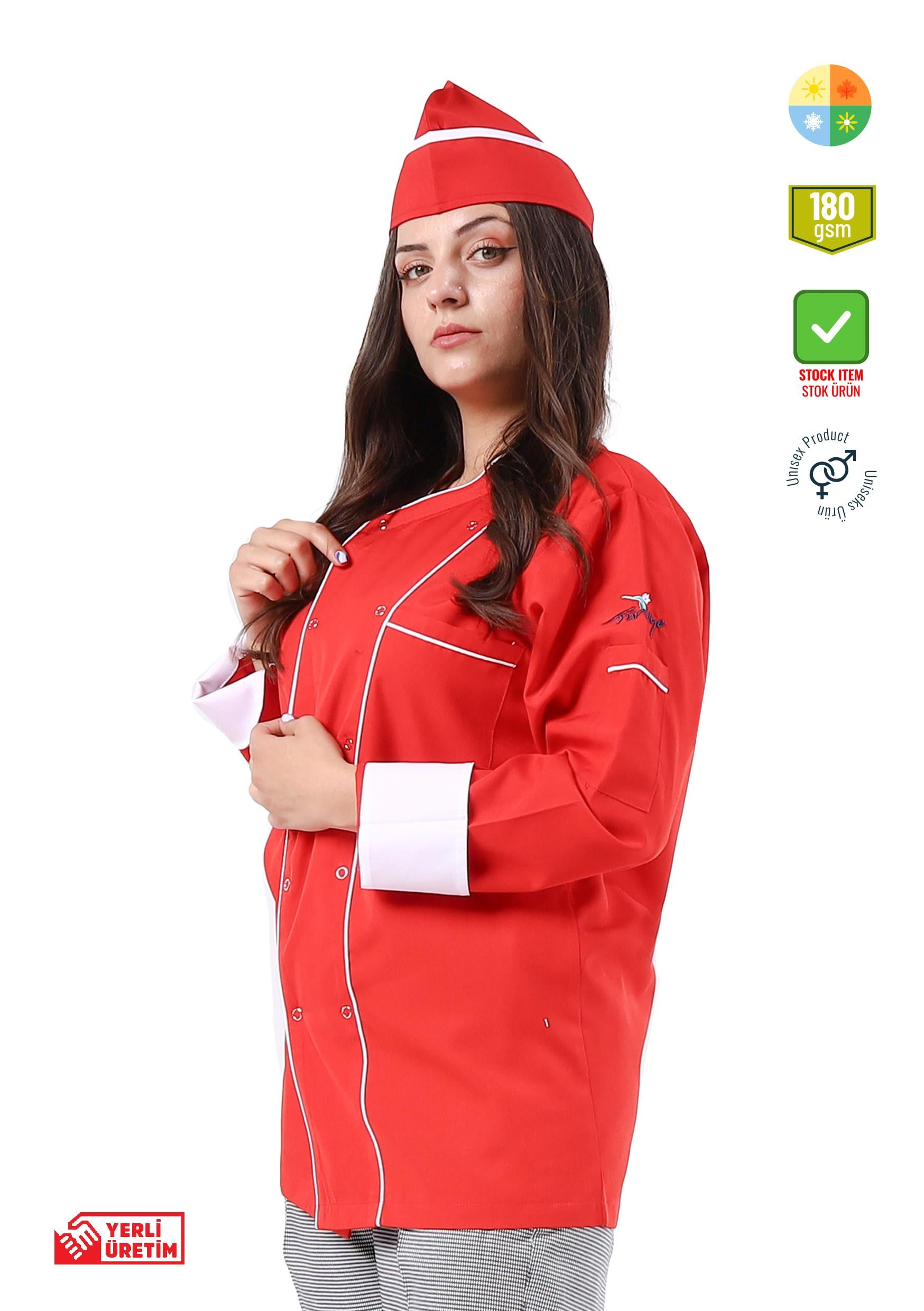 Chef Jacket Red 