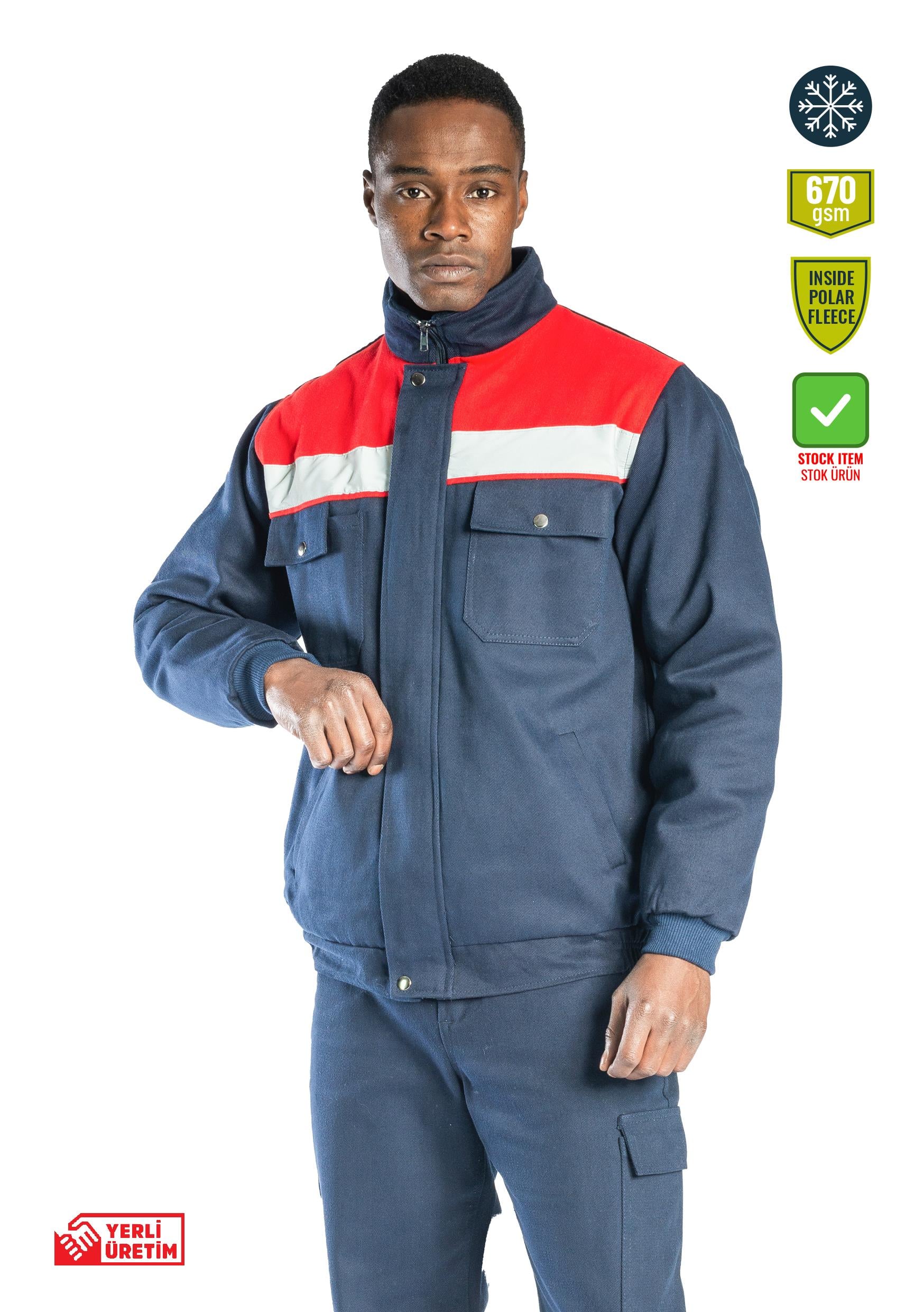 Oscar Mont Lacivert - Kırmızı