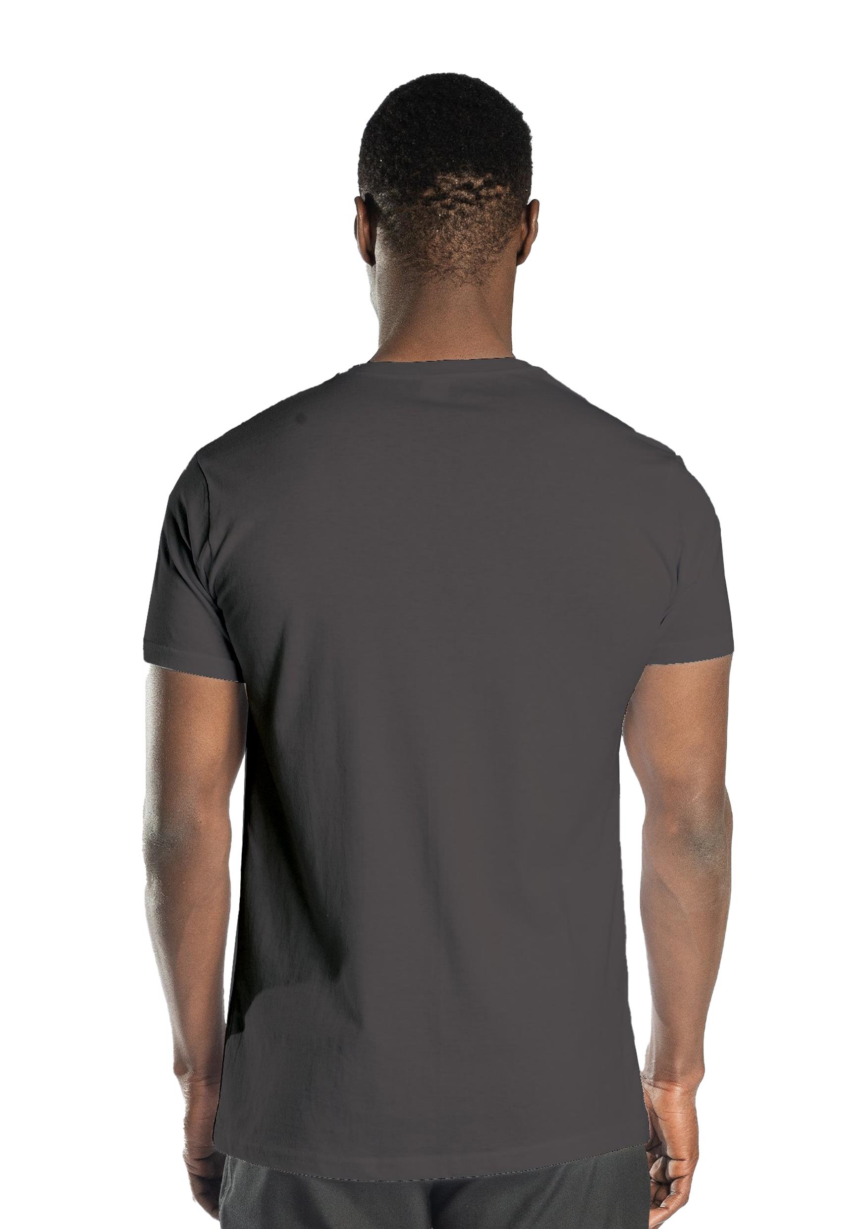Regular Basic Round-Neck T-Shirt Antracite