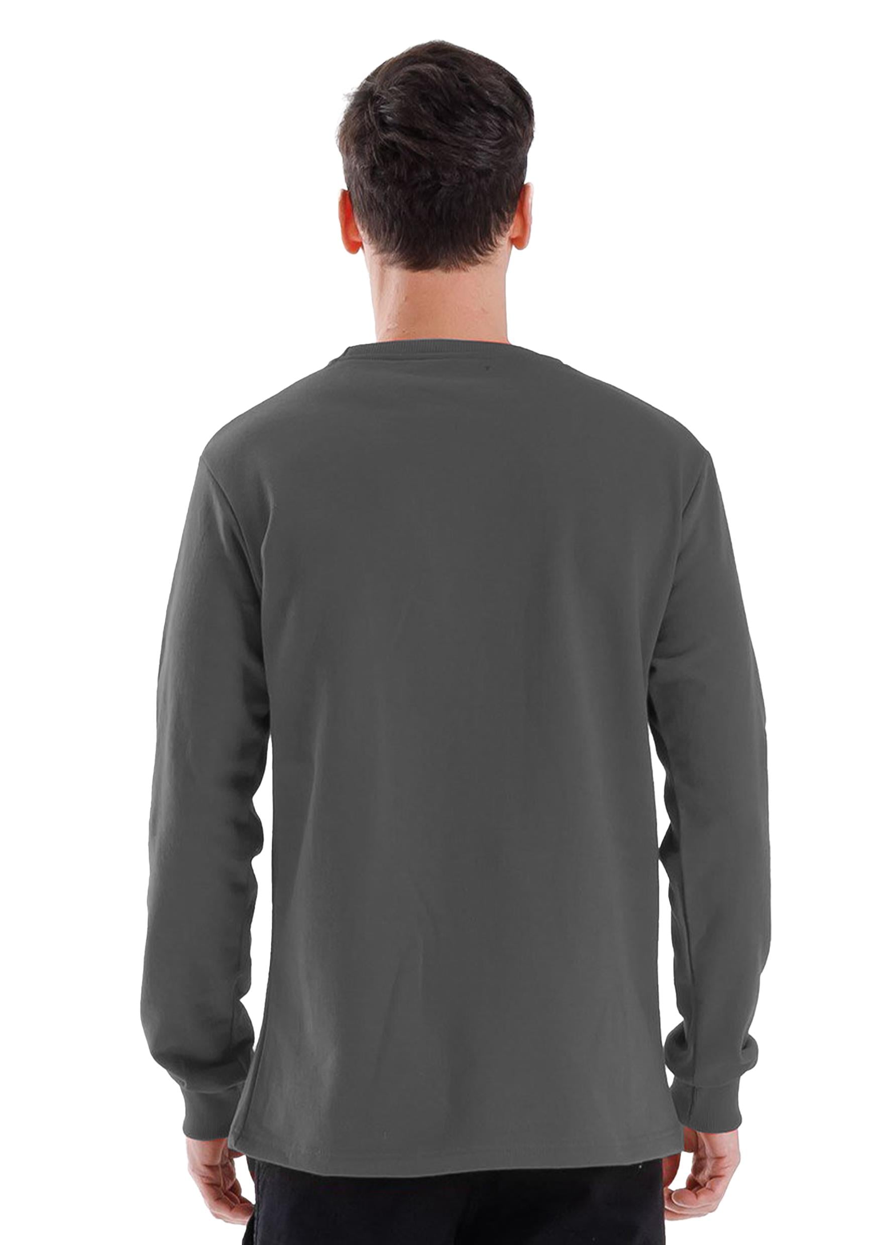 Regular Bisiklet Yaka Sweatshirt Antrasit