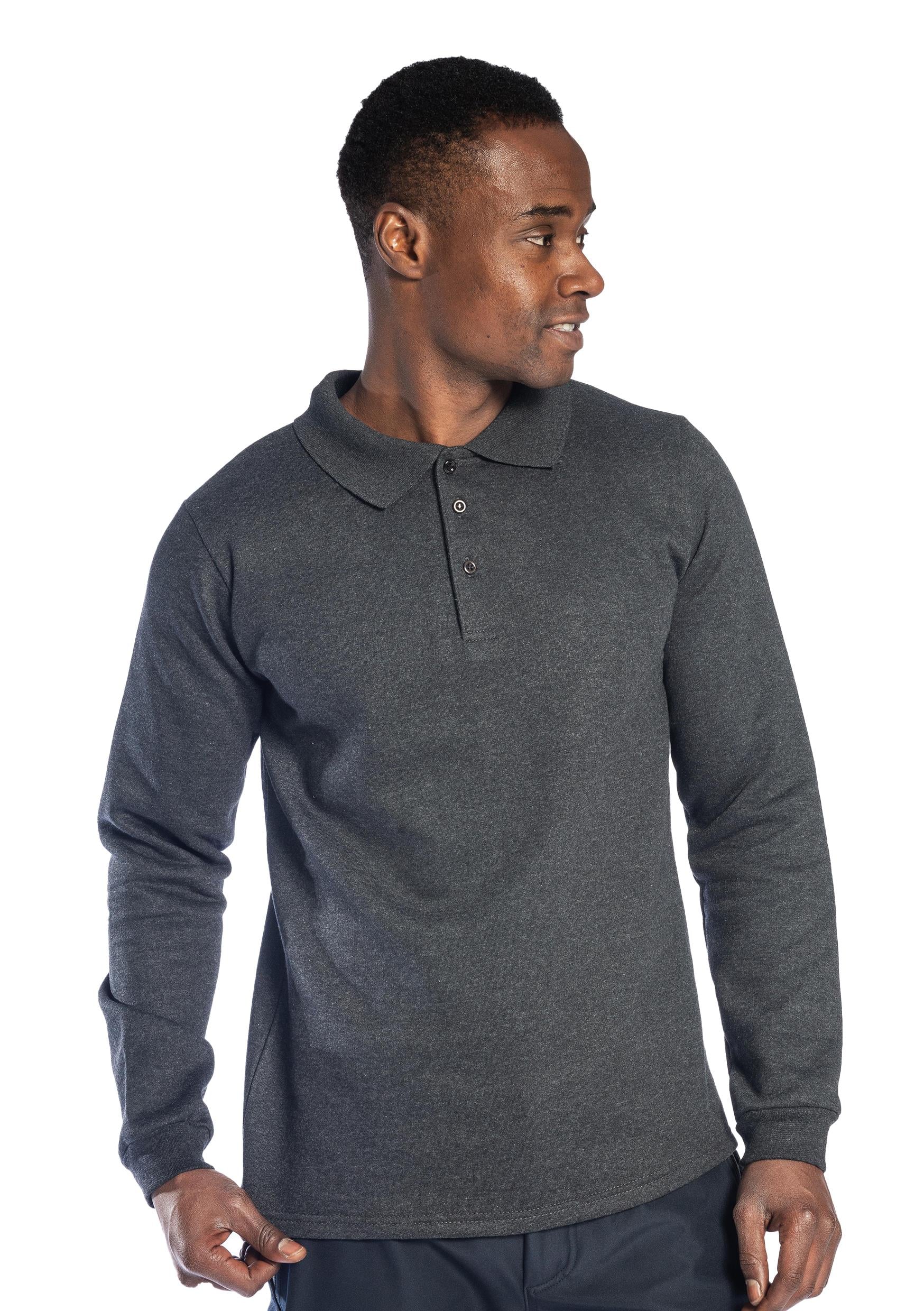 Regular Polo Sweatshirt Antrasit