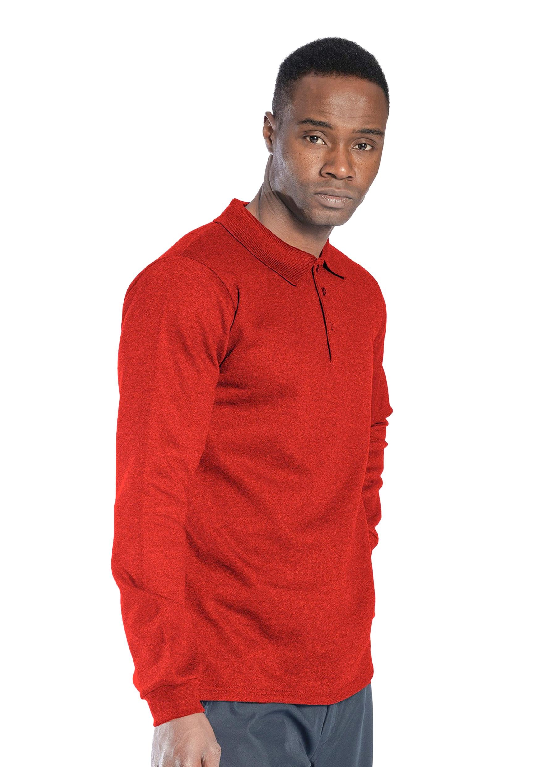 Regular Polo Sweatshirt Kırmızı