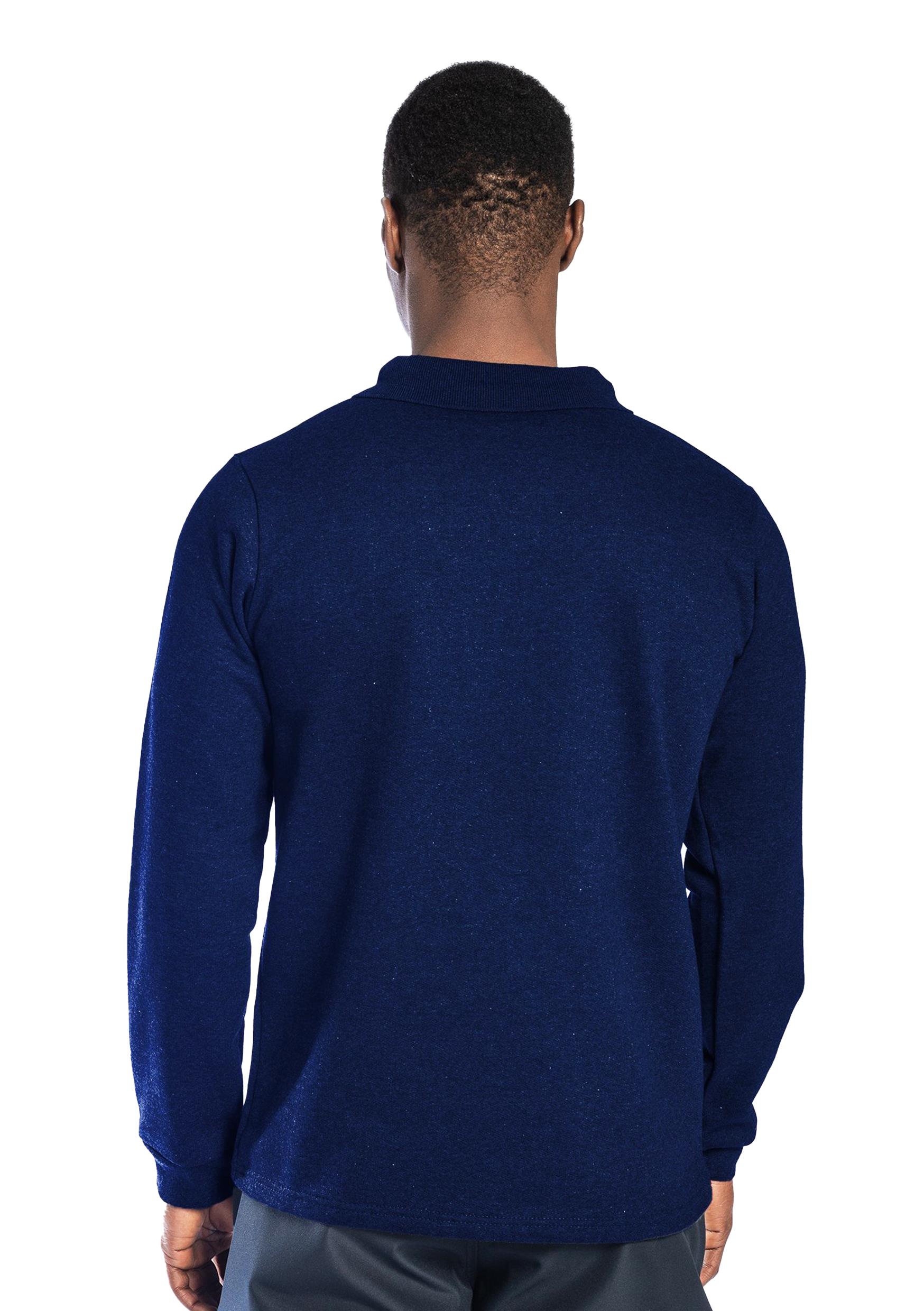 Regular Polo Sweatshirt Lacivert