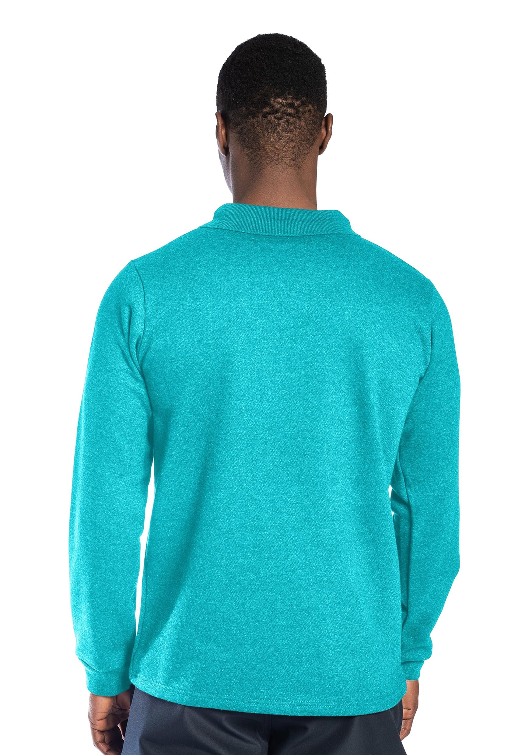 Regular Polo Sweatshirt Turkuaz